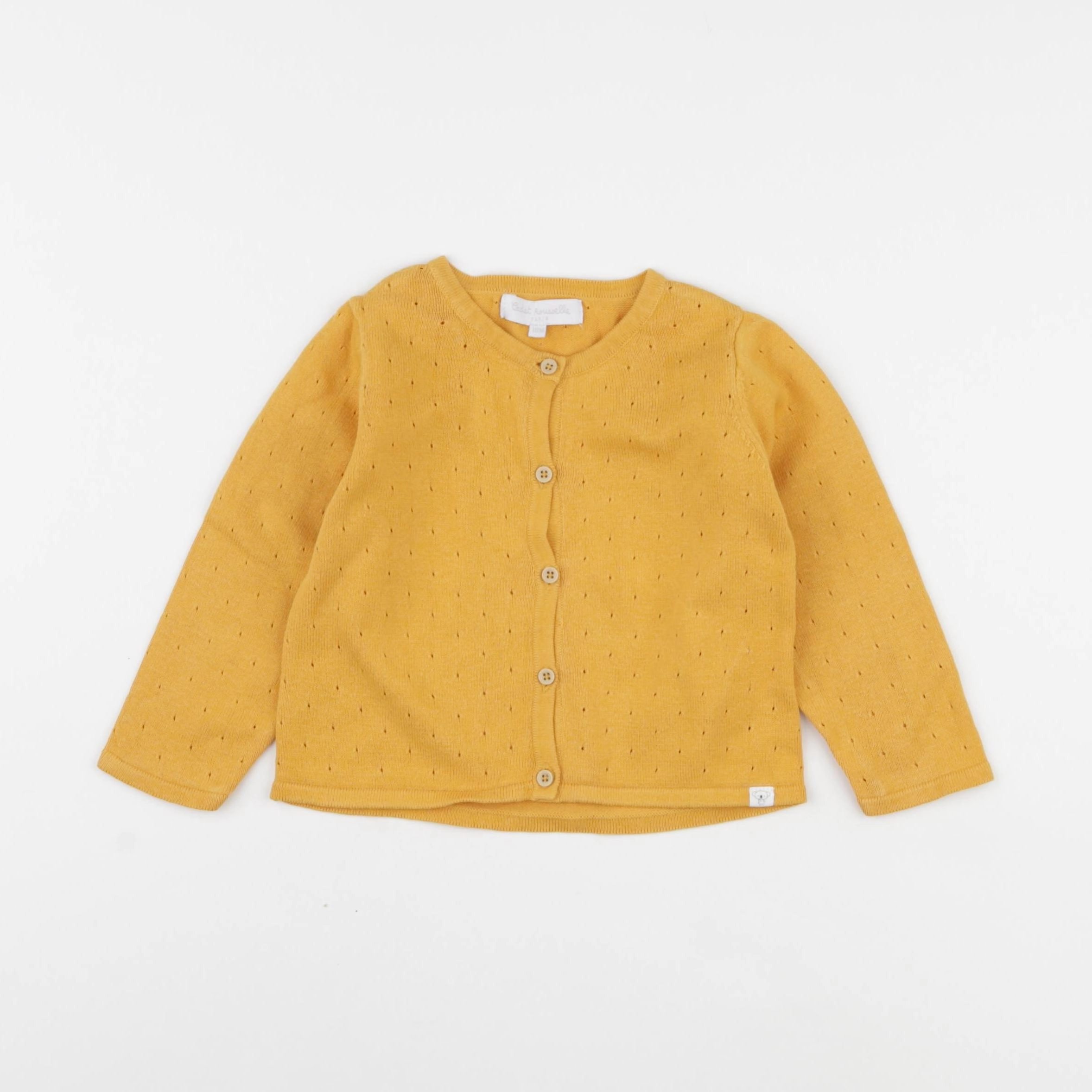 Cadet Rousselle - gilet jaune - 18 mois