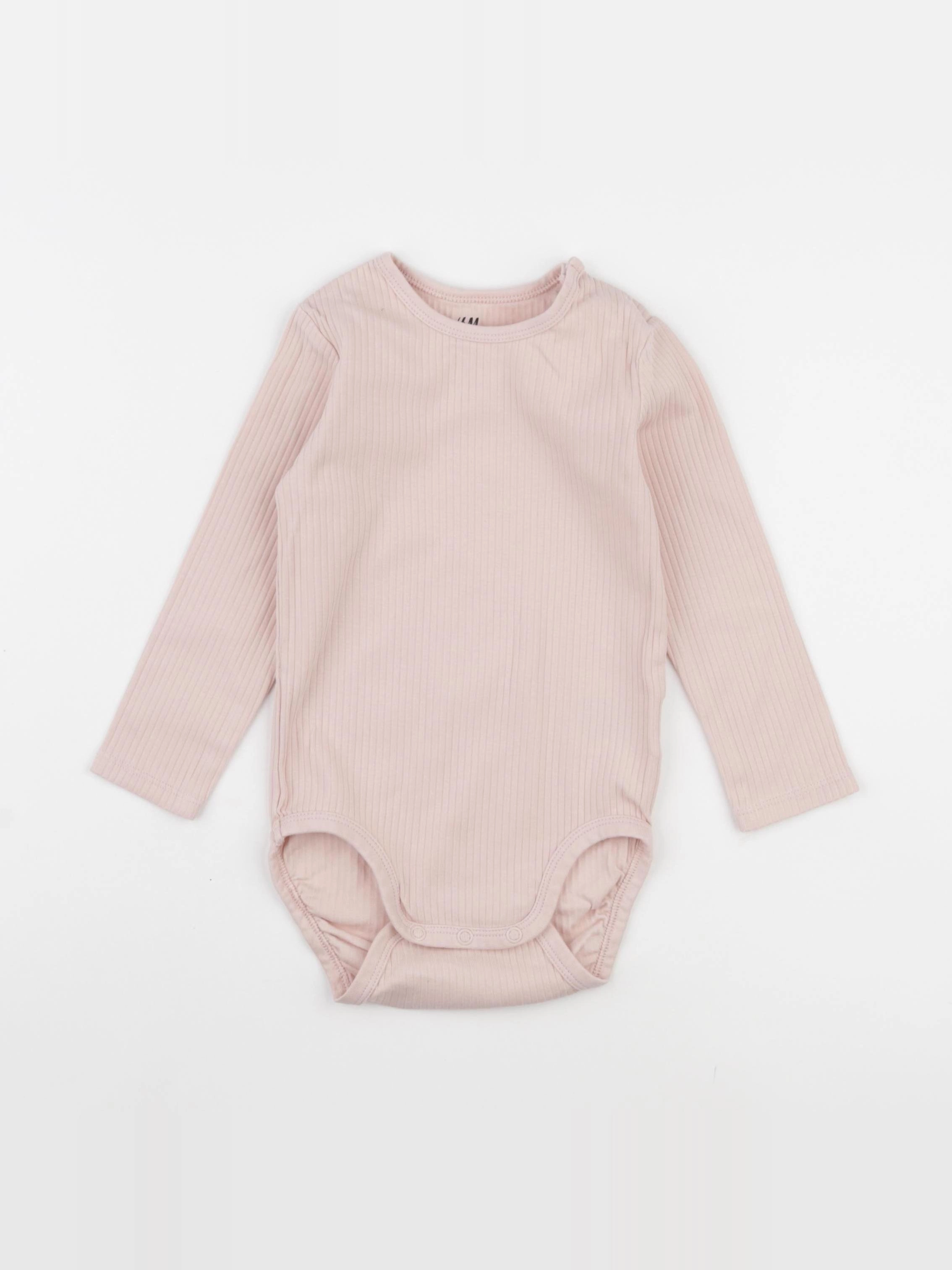 H&M - body rose - 1 an à 2 ans