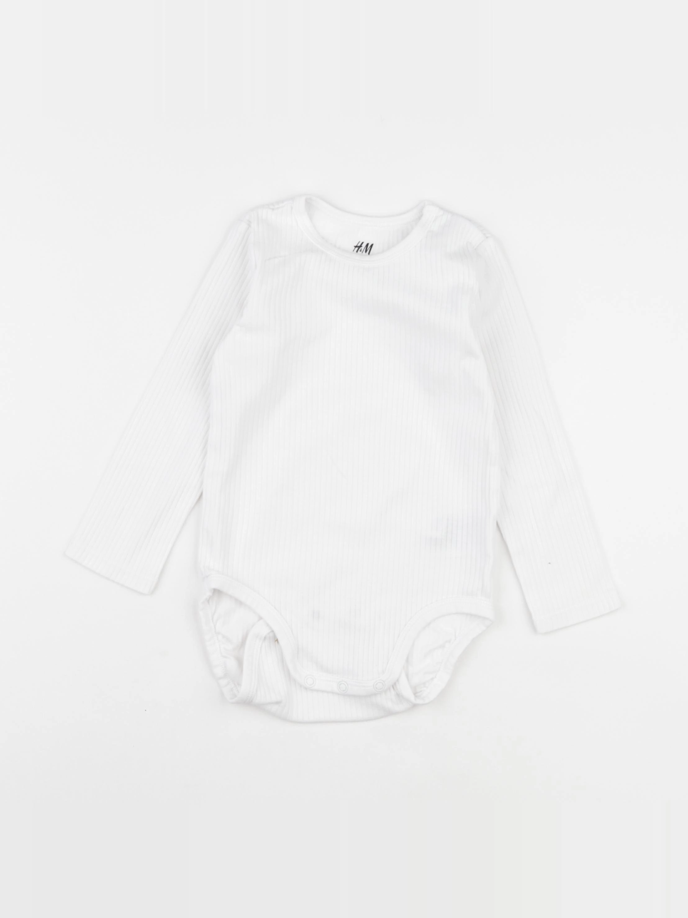 H&M - body blanc - 1 an à 2 ans