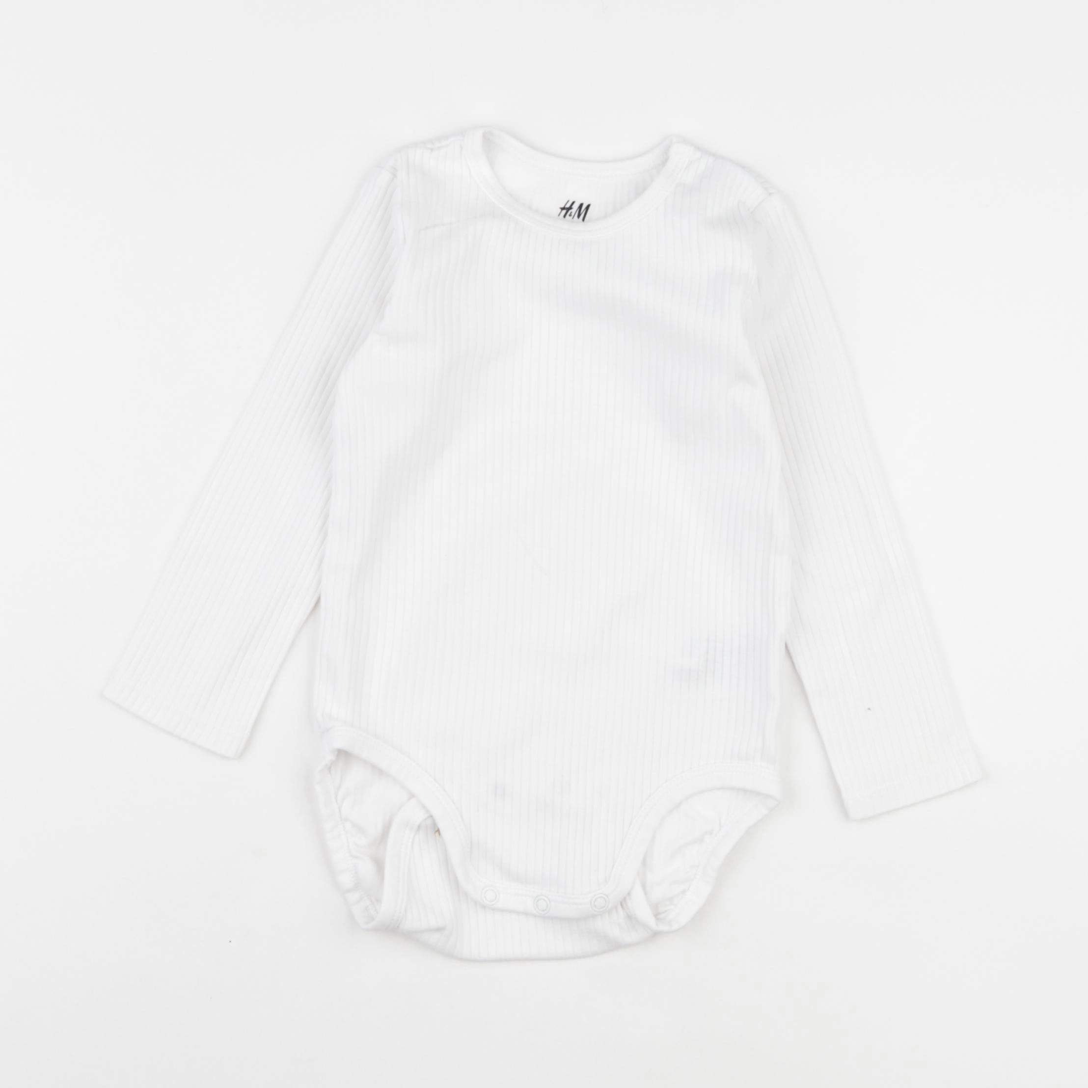 H&M - body blanc - 1 an à 2 ans