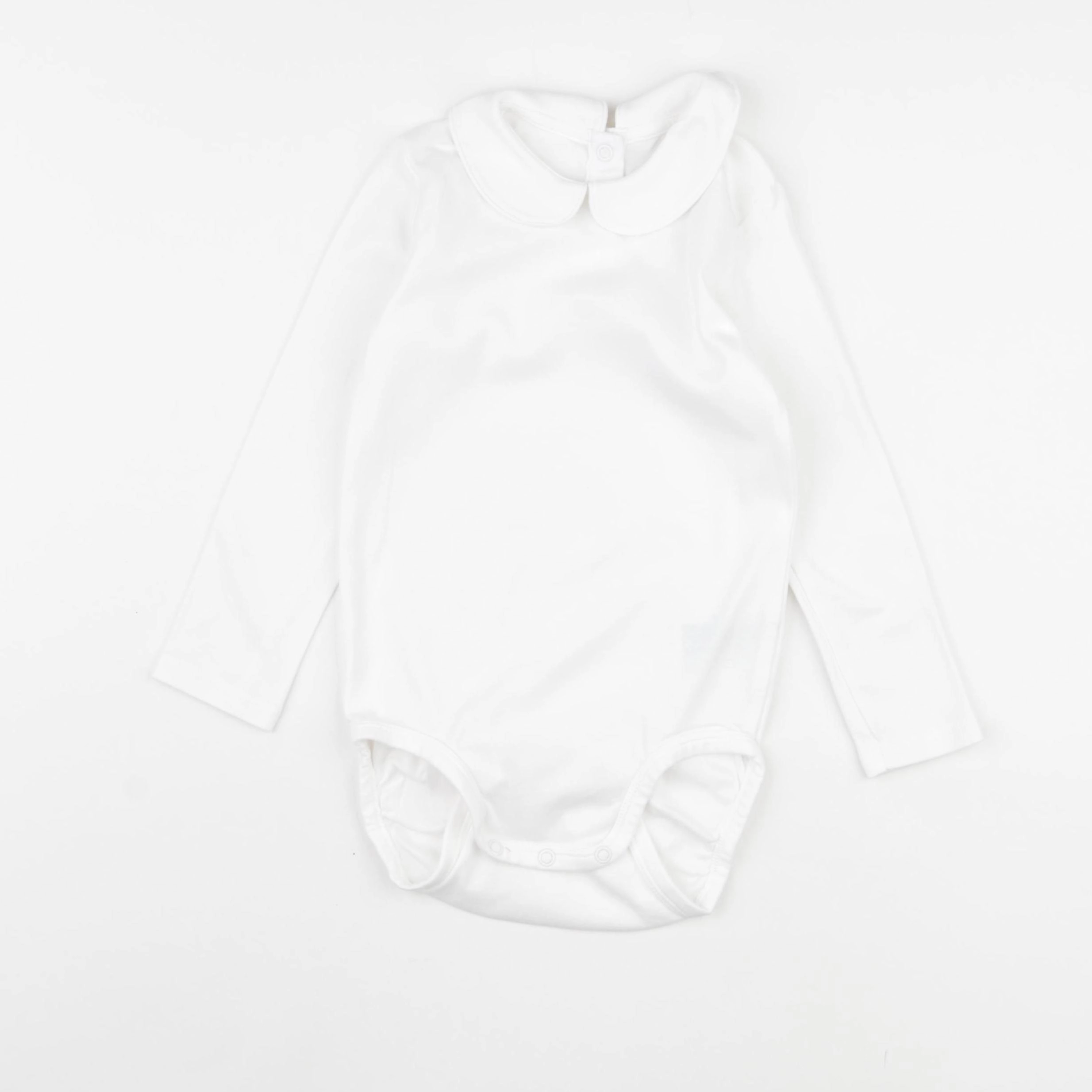 H&M - body à col blanc - 2/3 ans