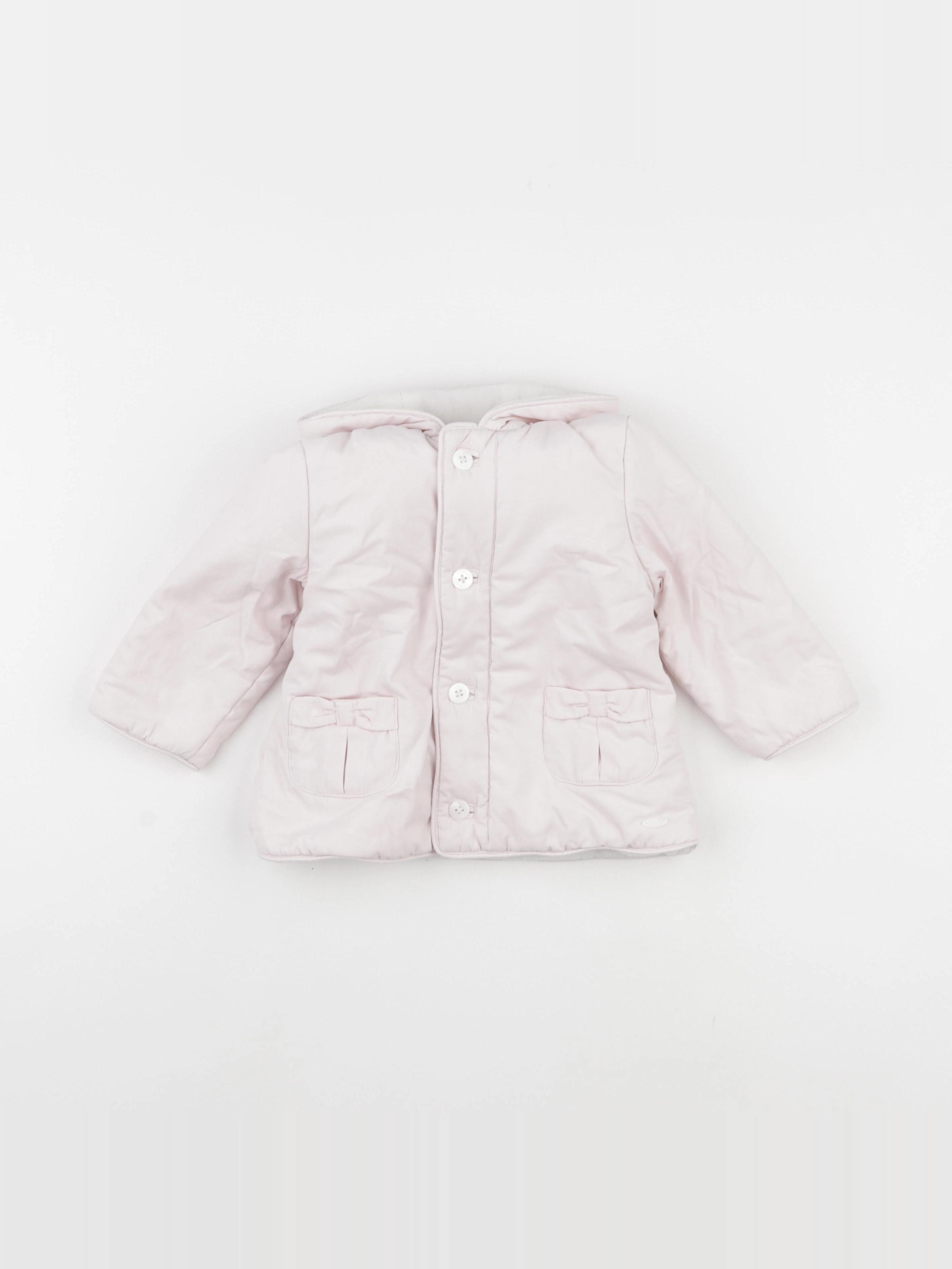 Cyrillus - manteau rose - 24 mois