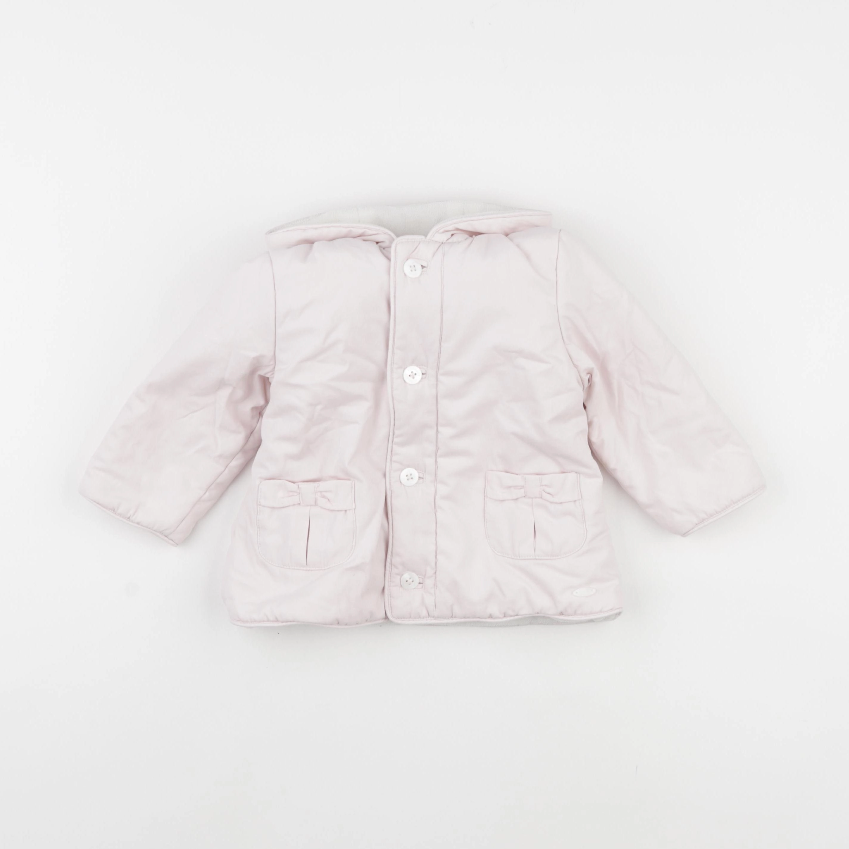 Cyrillus - manteau rose - 24 mois