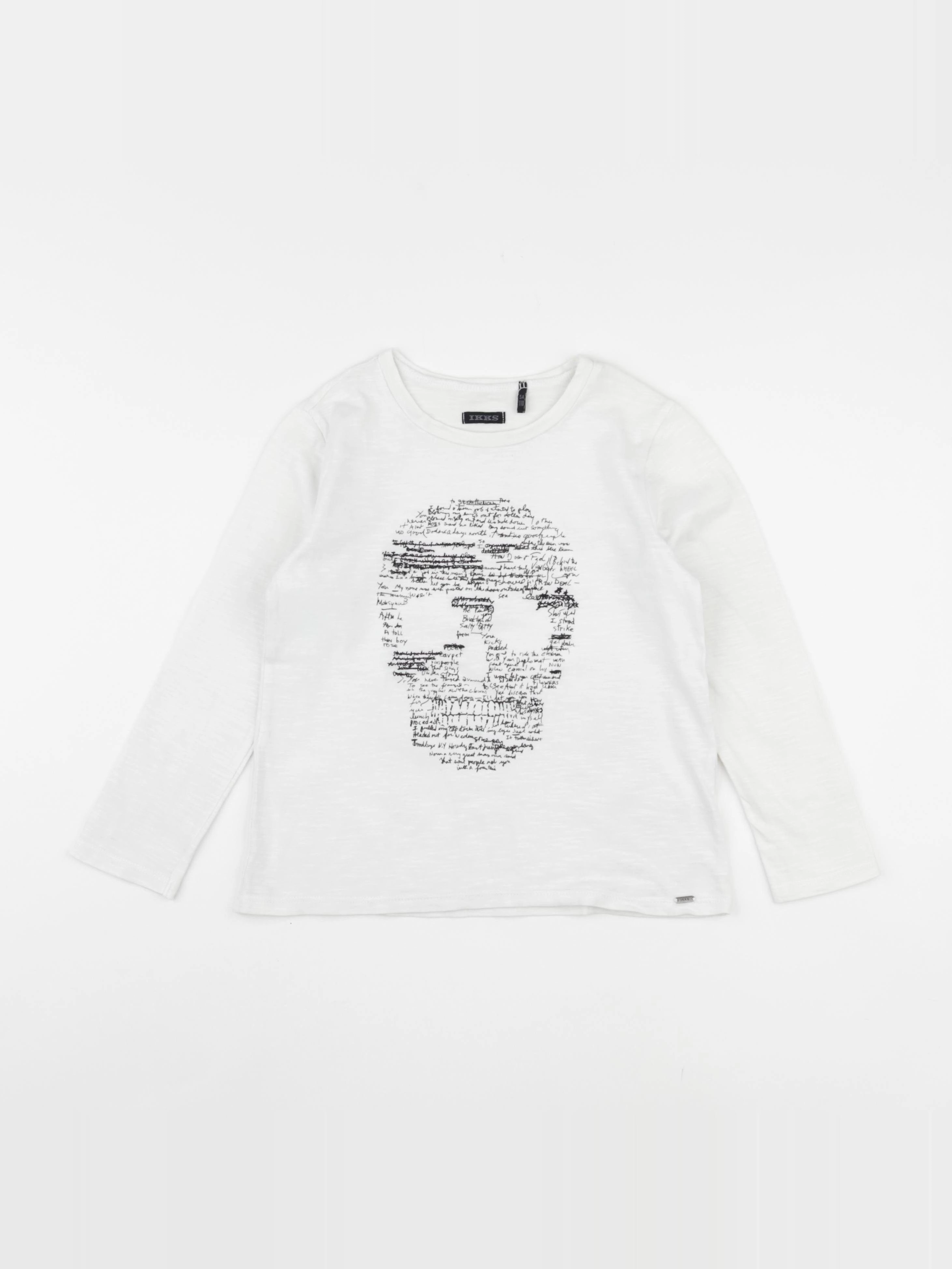 IKKS - tee-shirt blanc - 5 ans