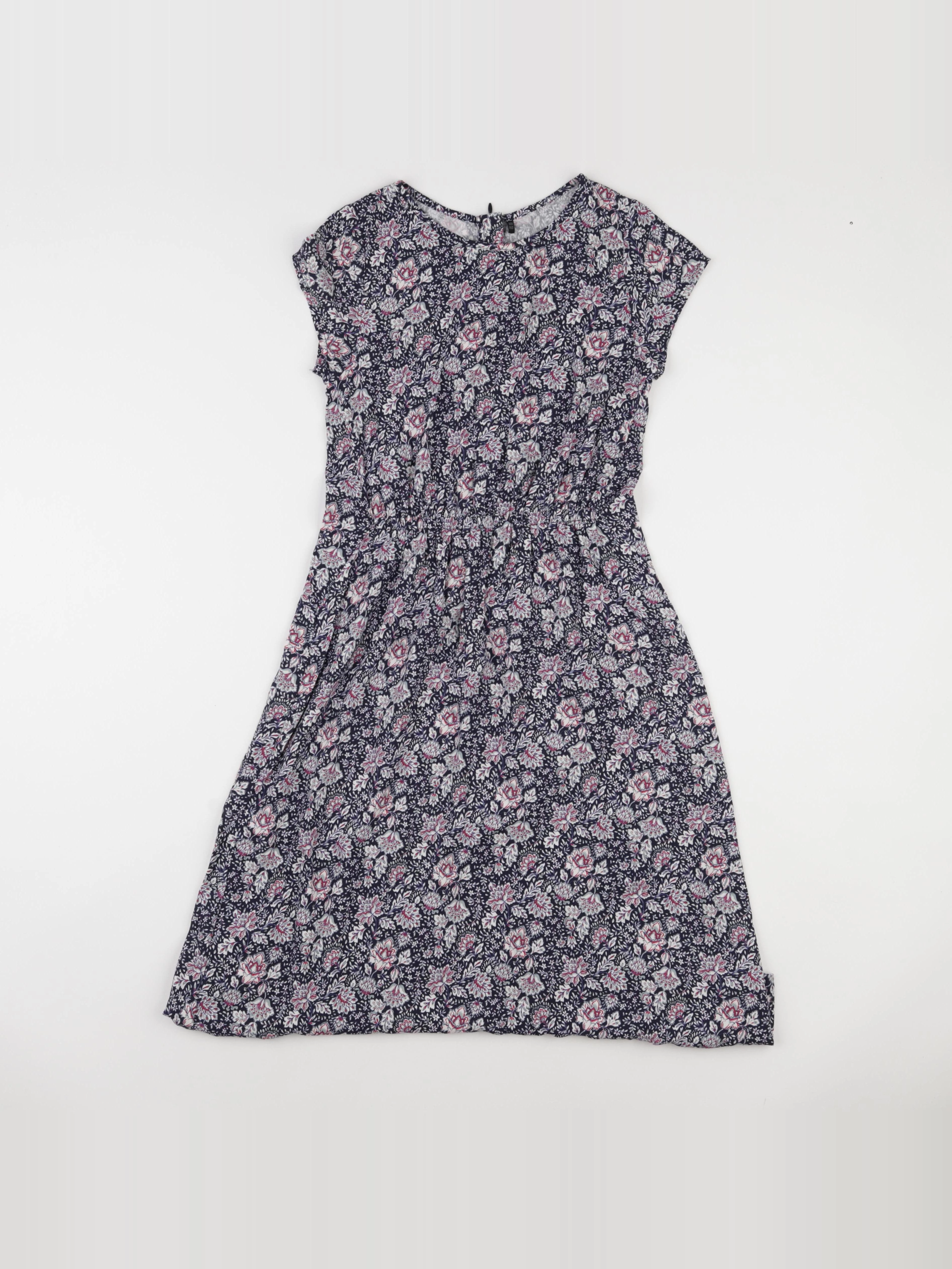 IKKS - robe bleu - 10 ans