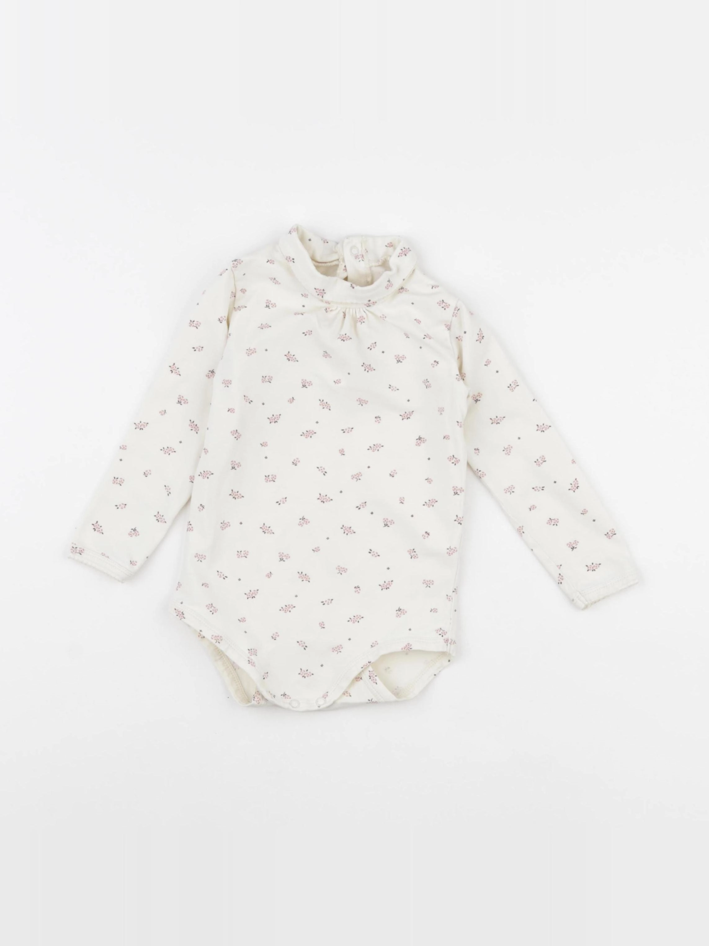 Vertbaudet - body beige - 6 mois