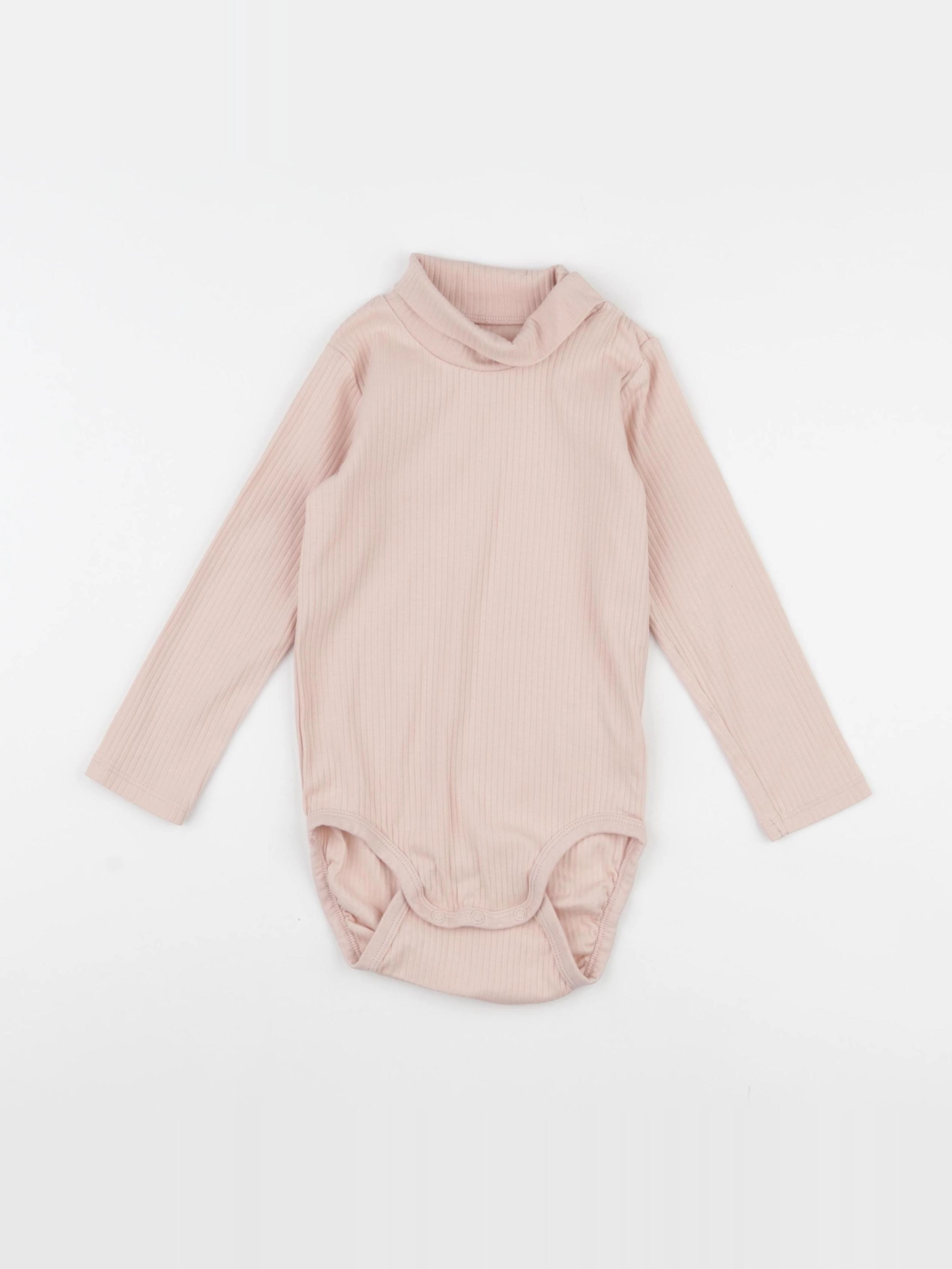 H&M - body à col rose - 3 ans