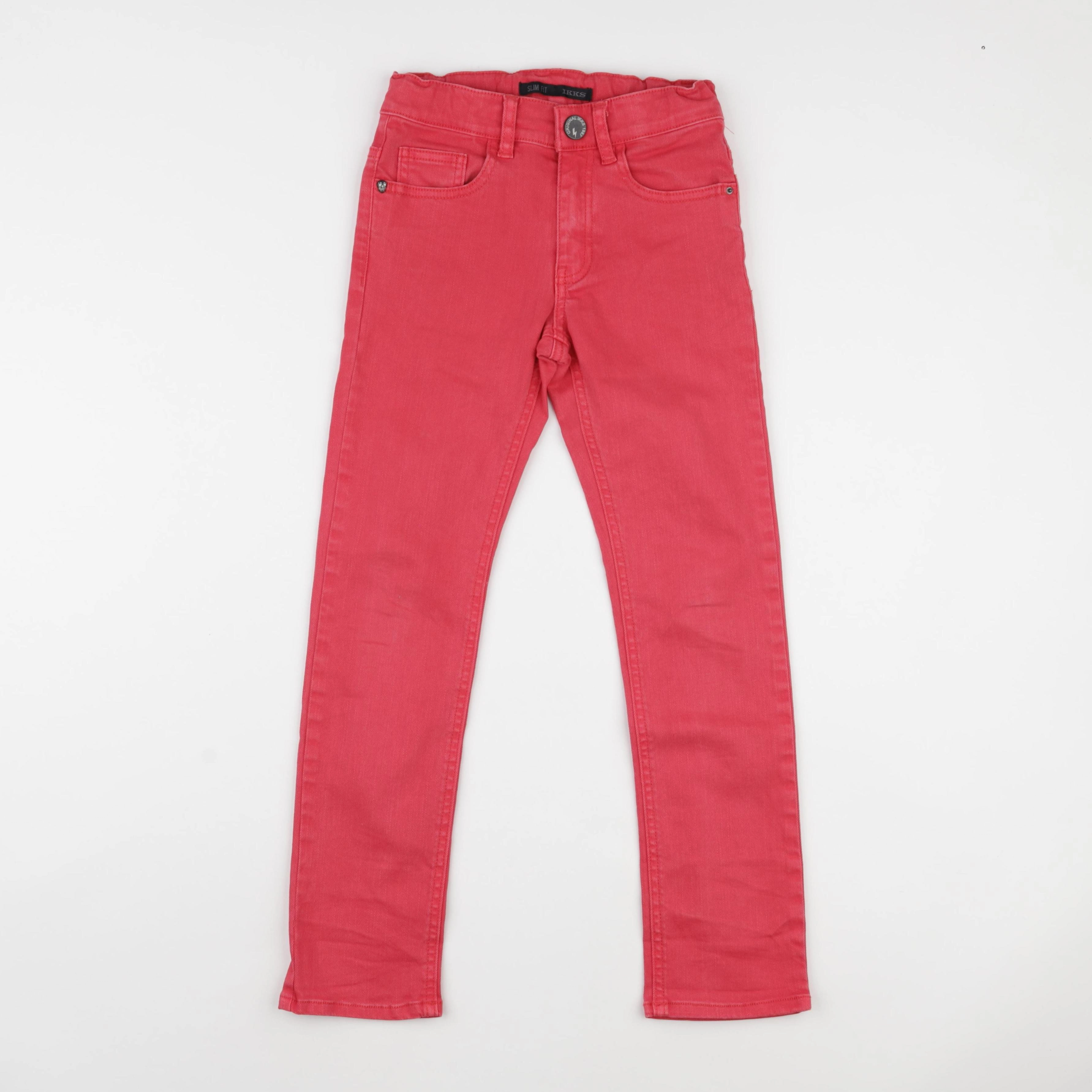 IKKS - pantalon rose - 10 ans