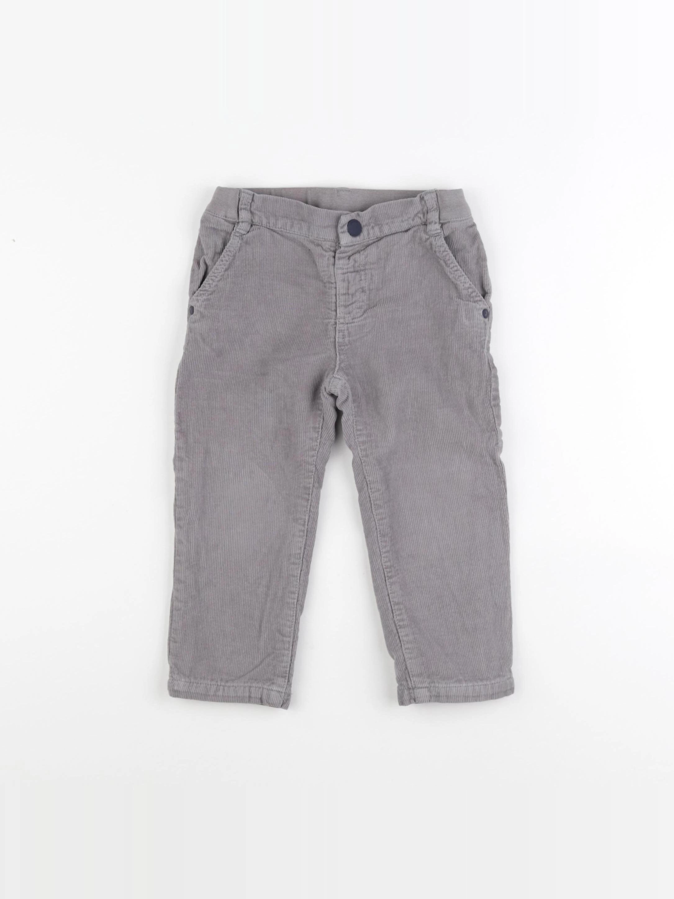 Jacadi - pantalon gris - 24 mois