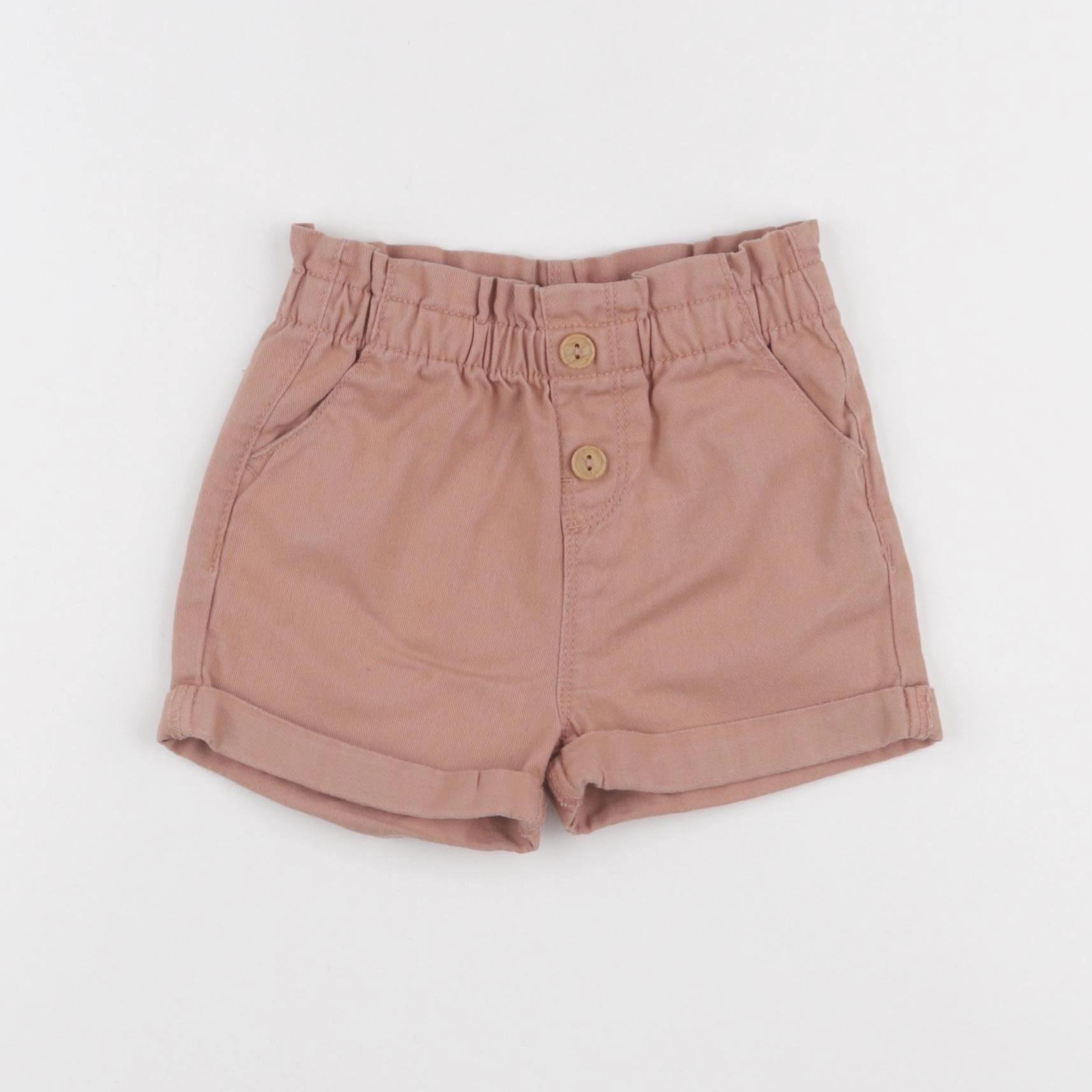 Vertbaudet - short rose - 24 mois