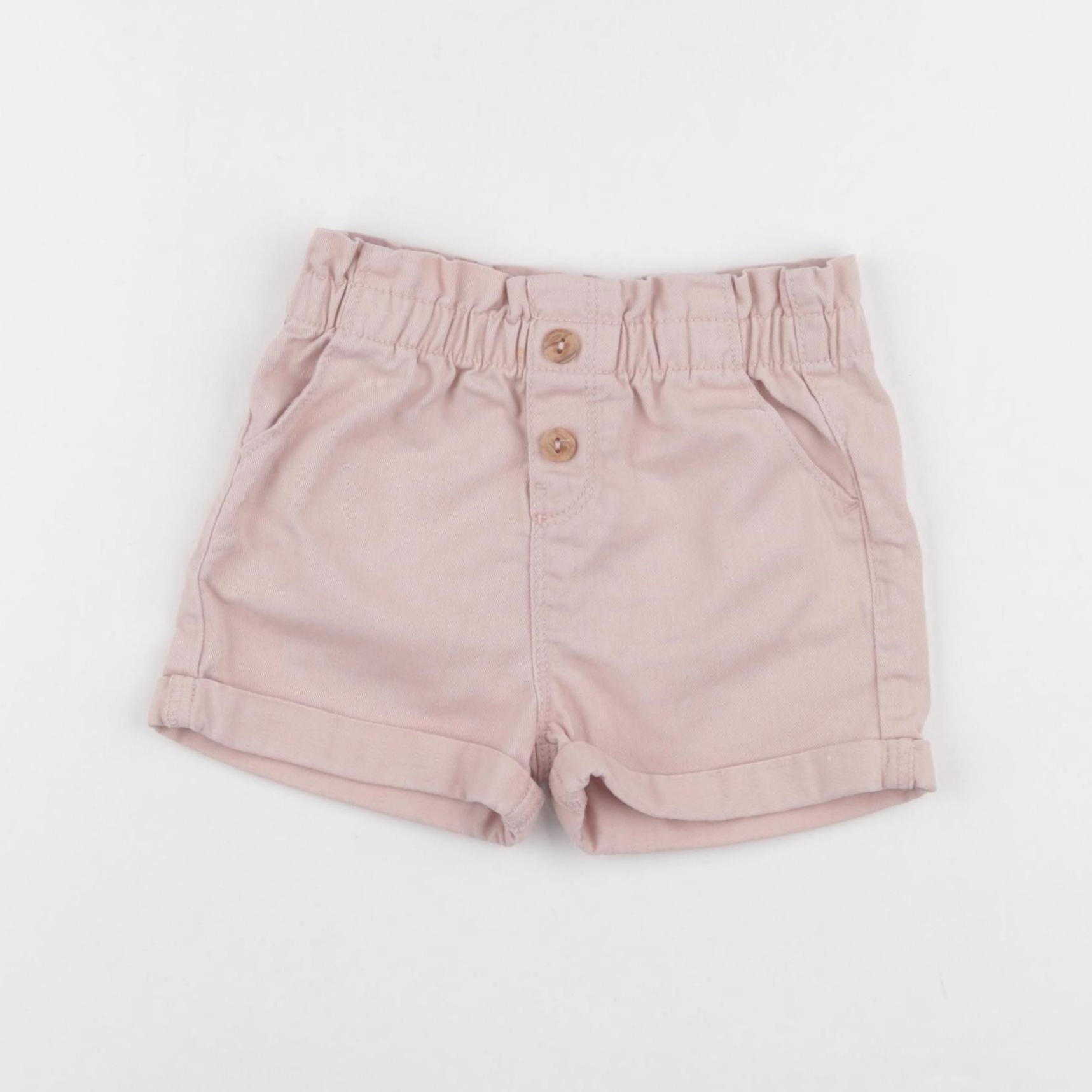 Vertbaudet - short rose - 24 mois