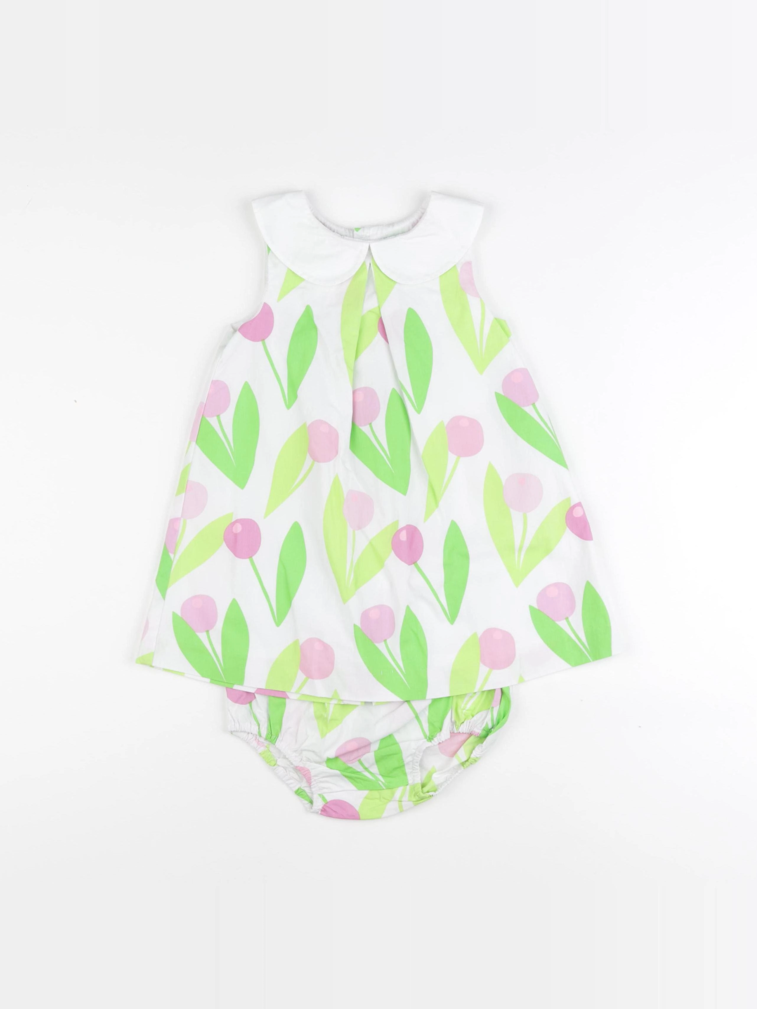 Jacadi - robe vert - 24 mois