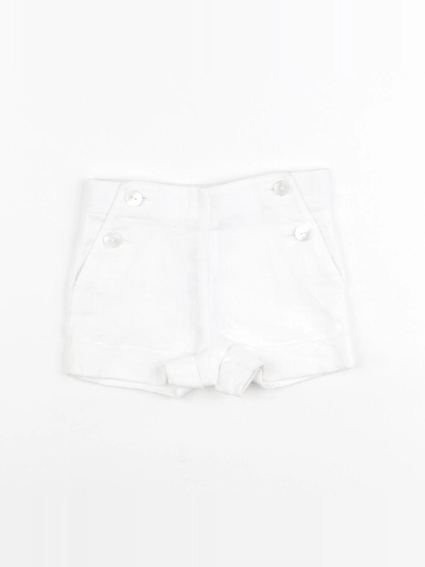 Jacadi - short blanc - 6 mois