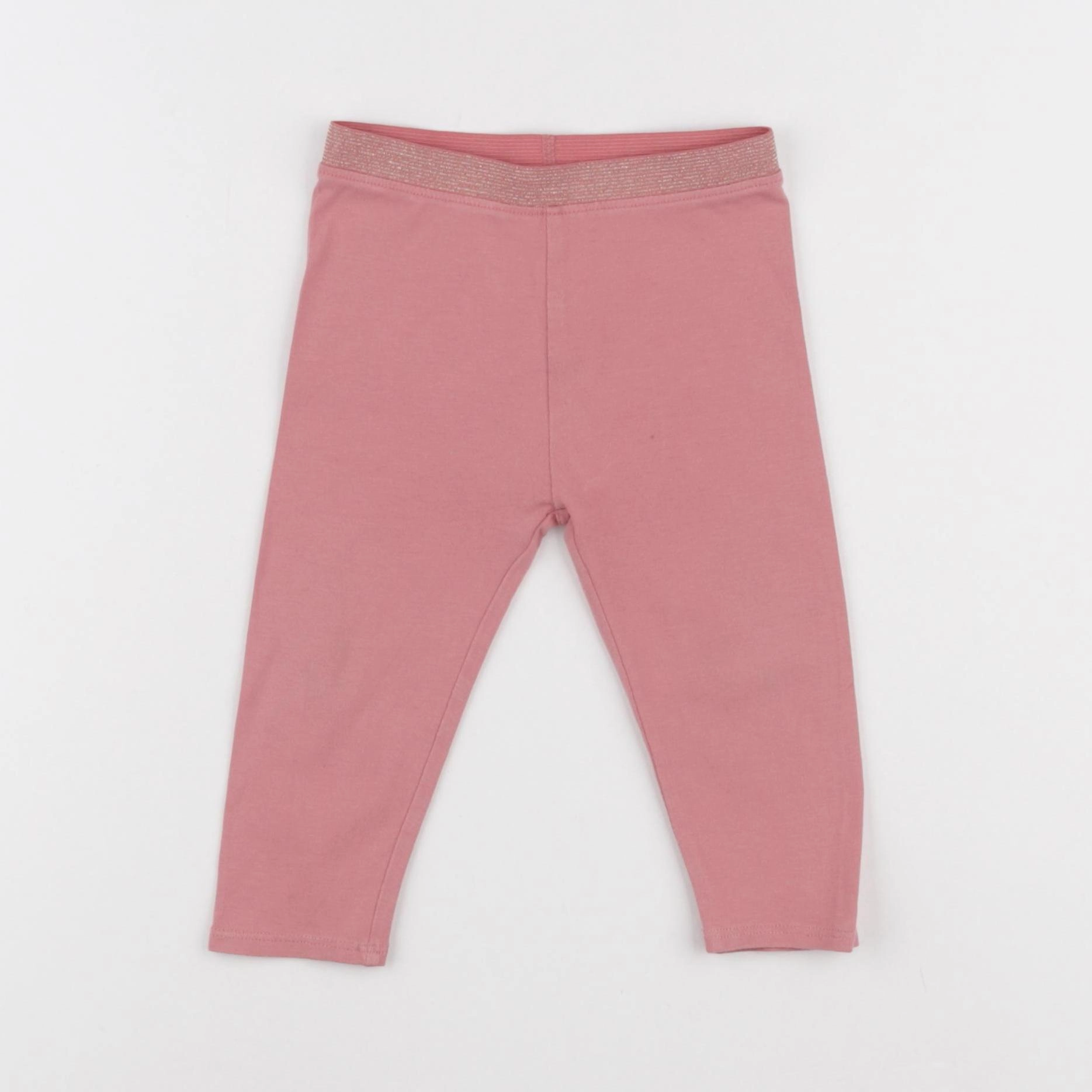 Vertbaudet - legging rose - 12 mois