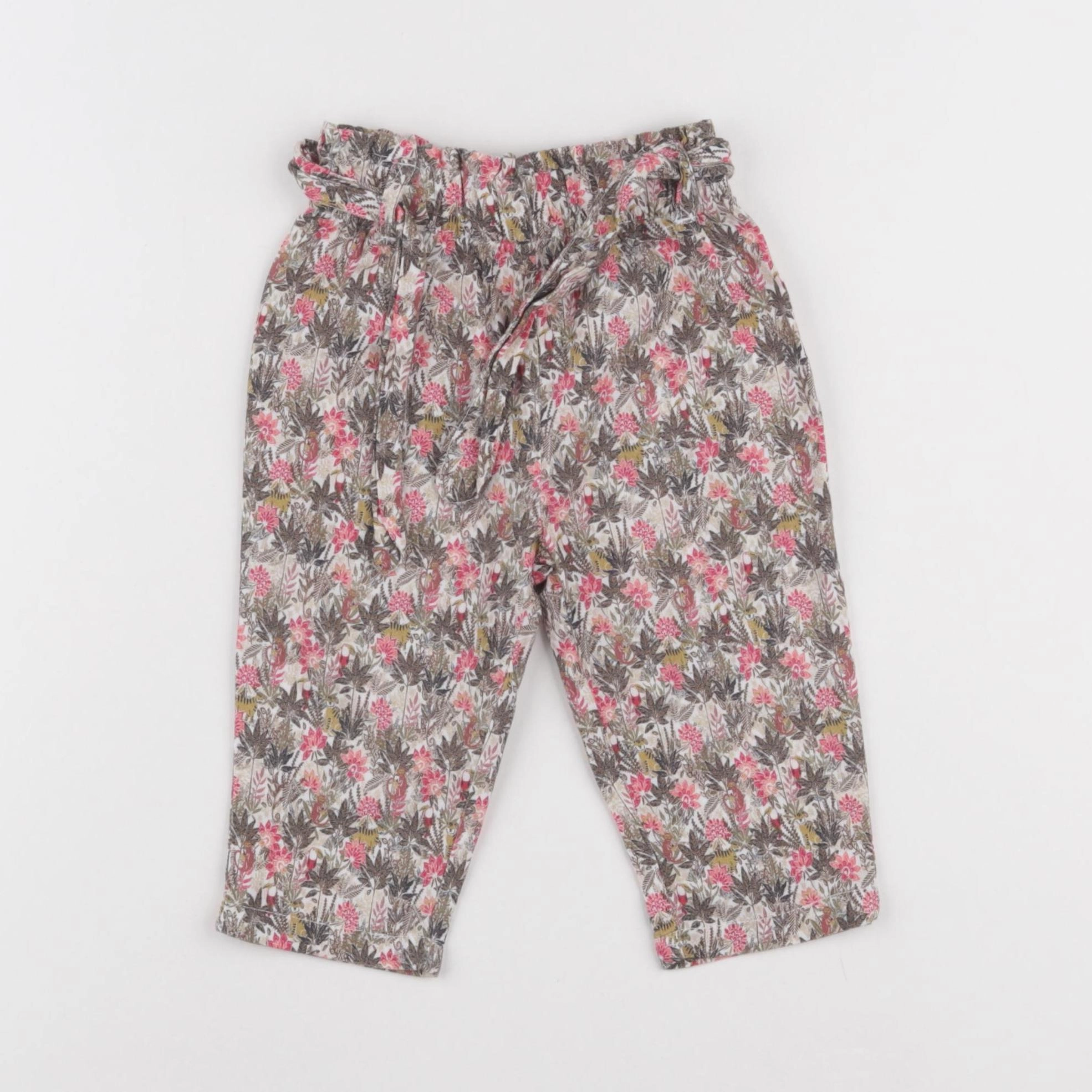 Vertbaudet - pantalon multicolore - 12 mois