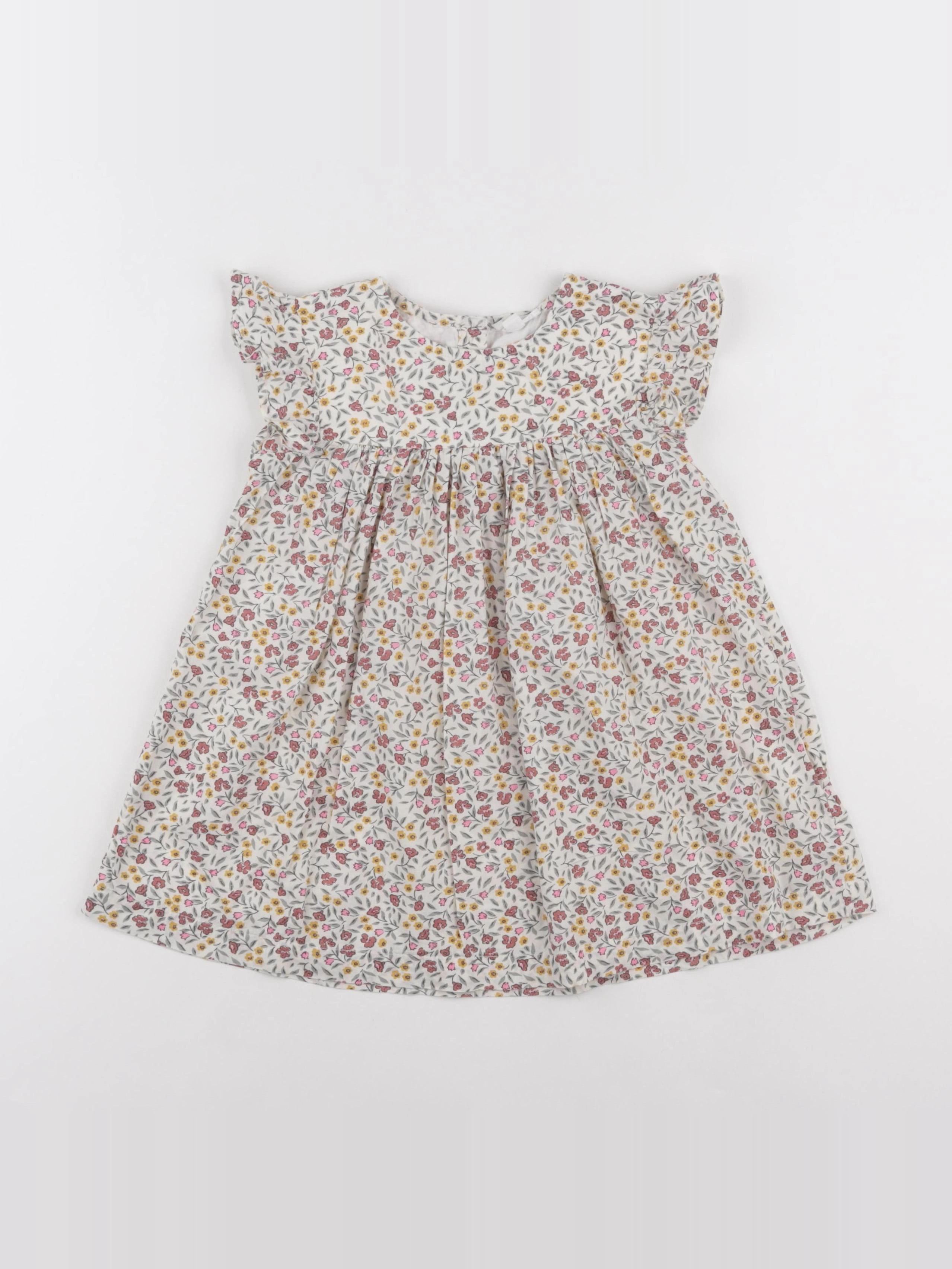 Vertbaudet - robe multicolore - 3 ans