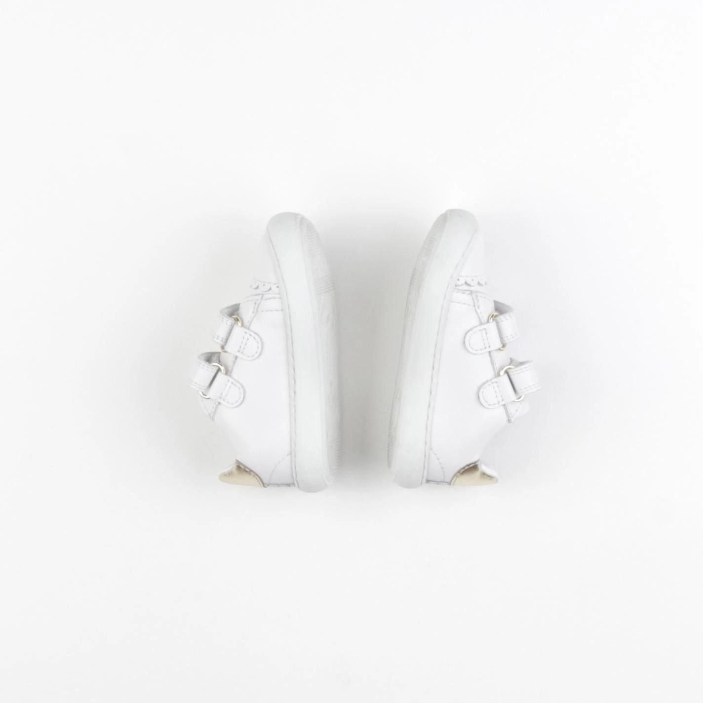 Vertbaudet - baskets blanc - pointure 22