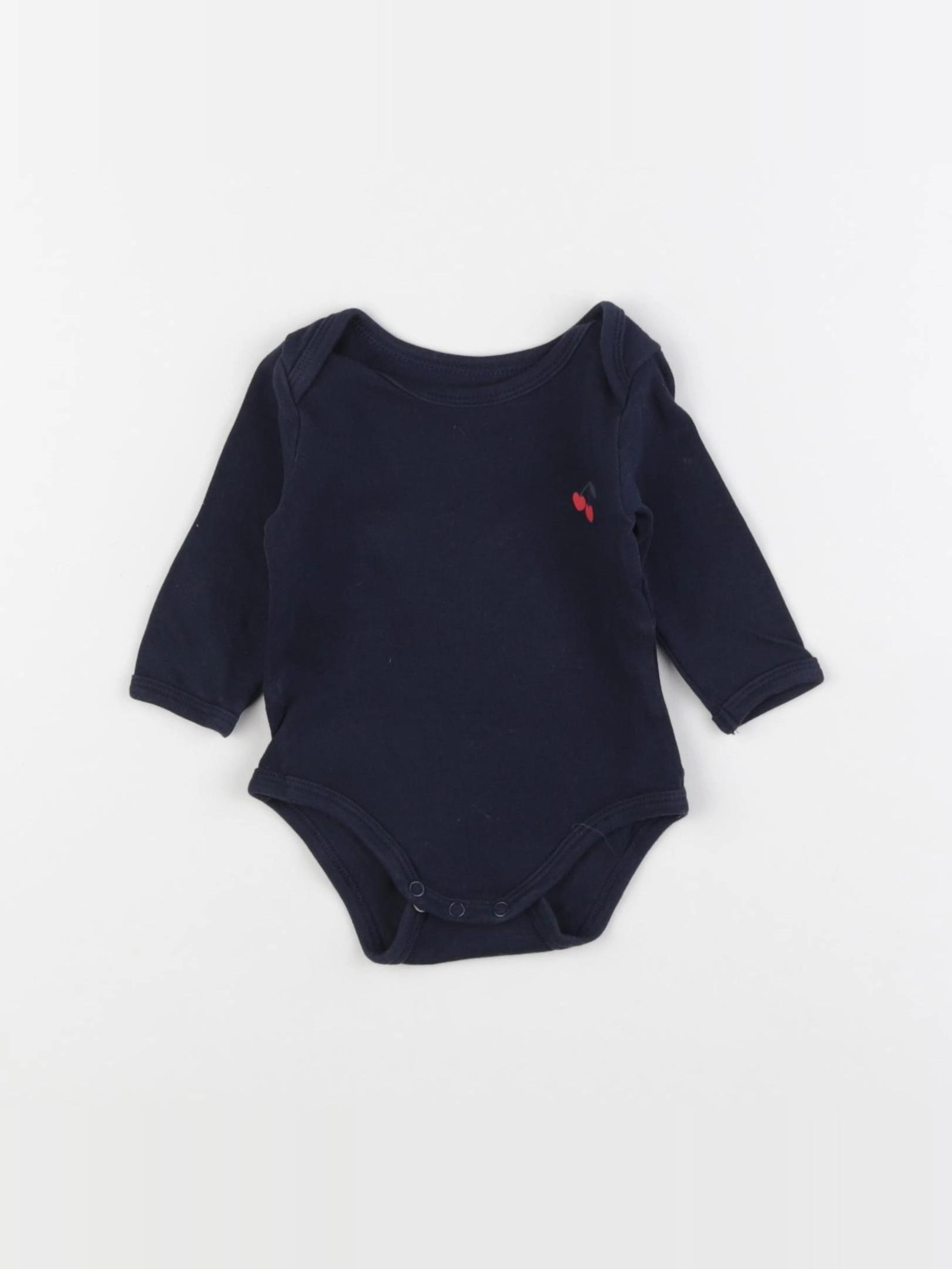 Vertbaudet - body bleu - 3 mois