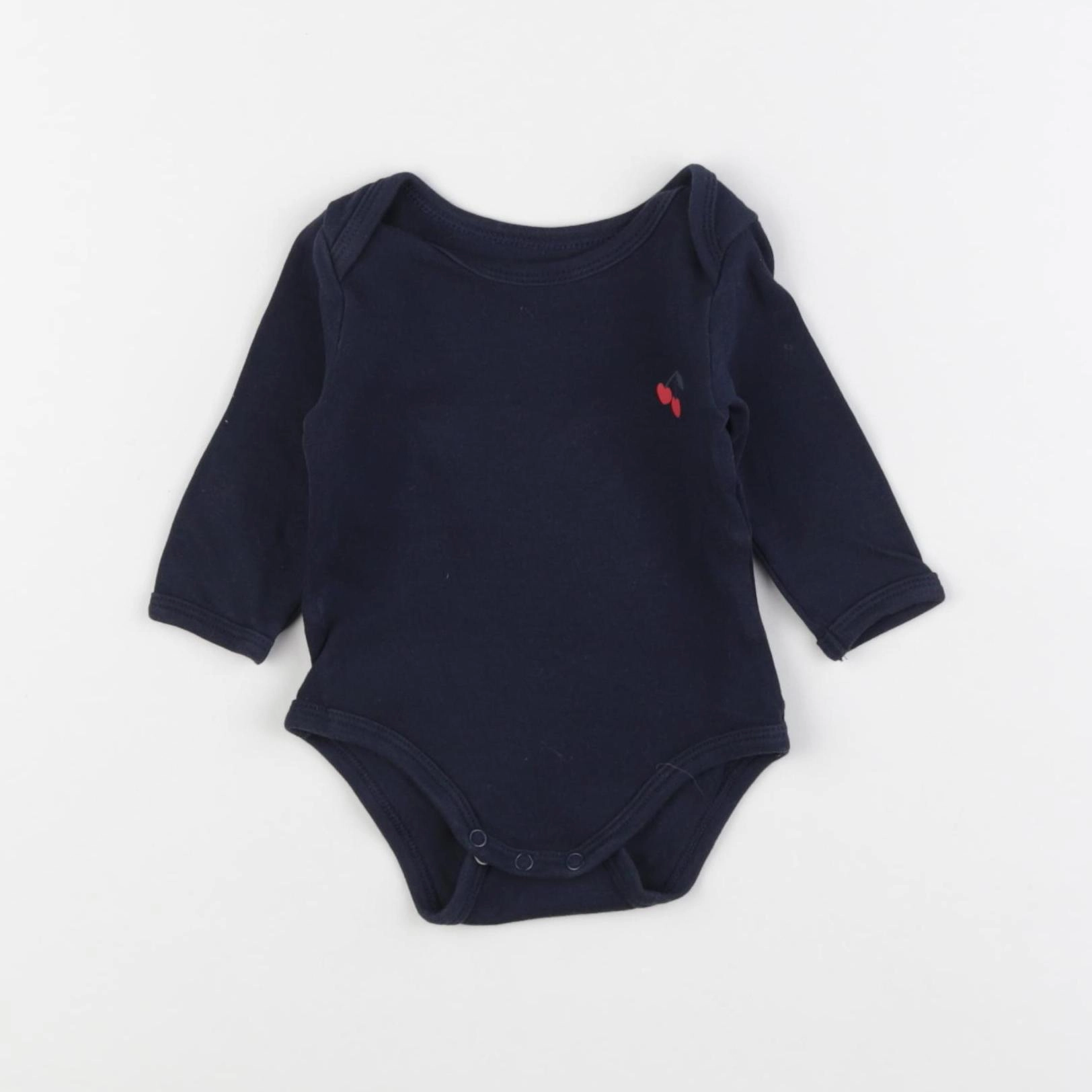 Vertbaudet - body bleu - 3 mois