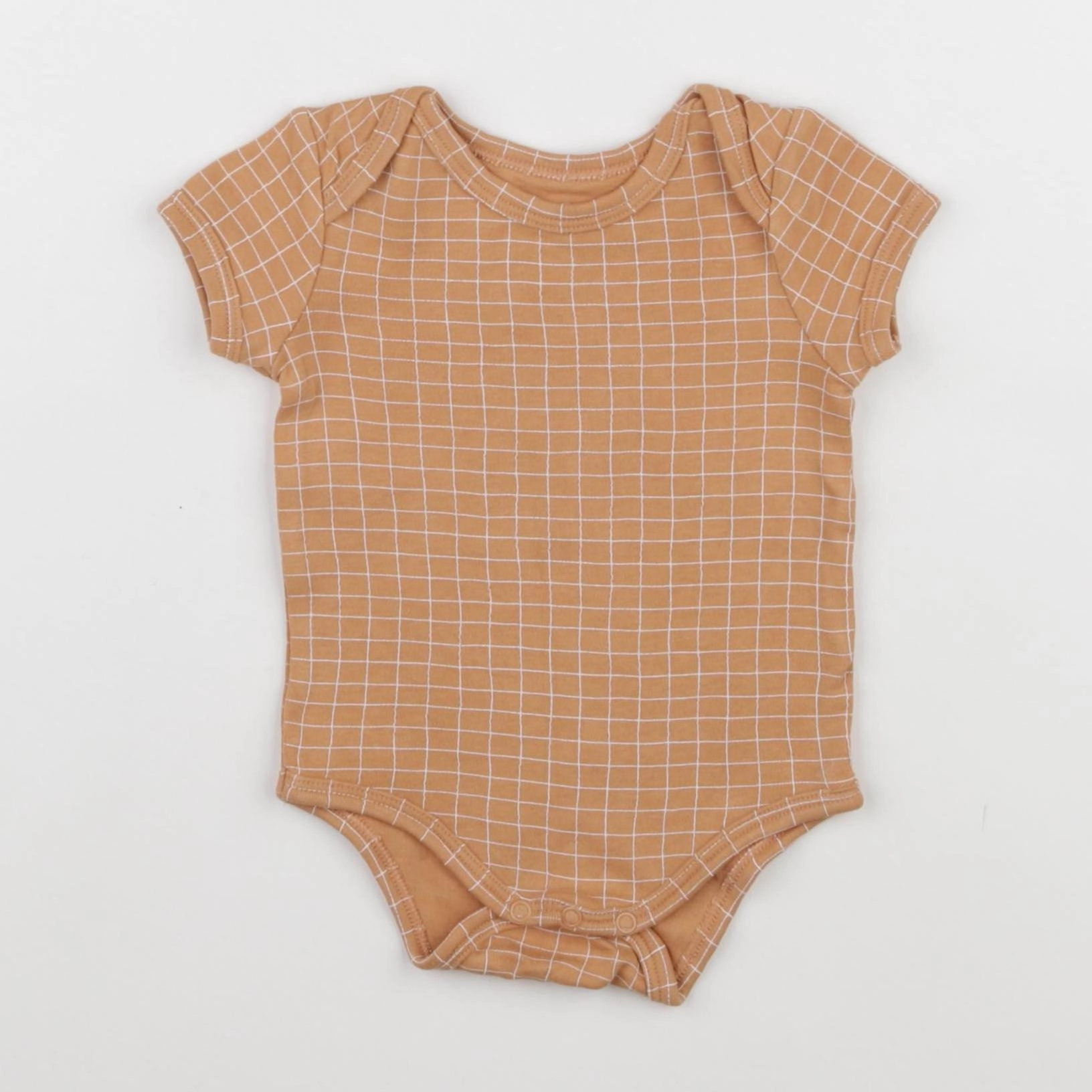 Vertbaudet - body marron - 6 mois