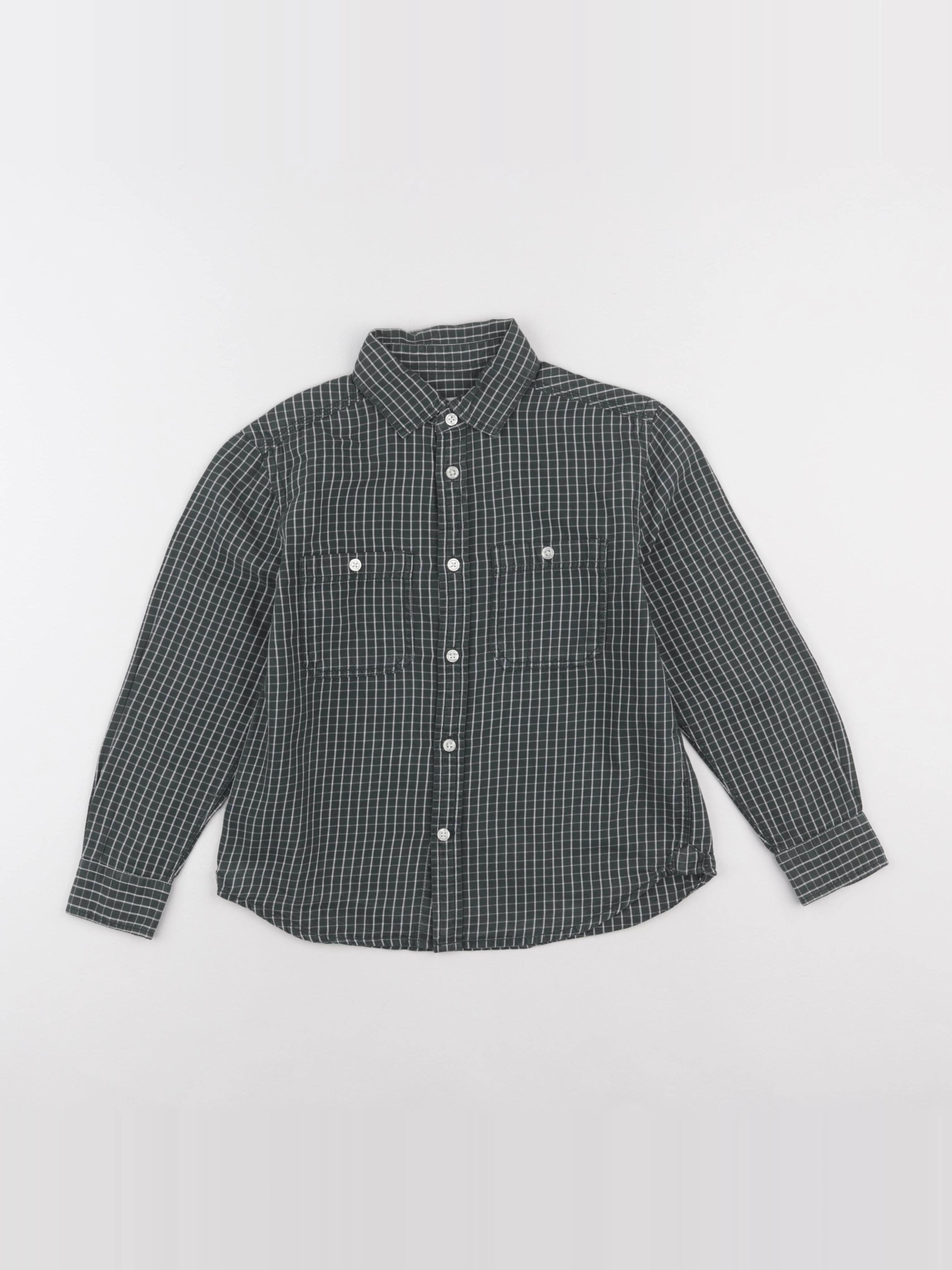 Cyrillus - chemise vert - 8 ans