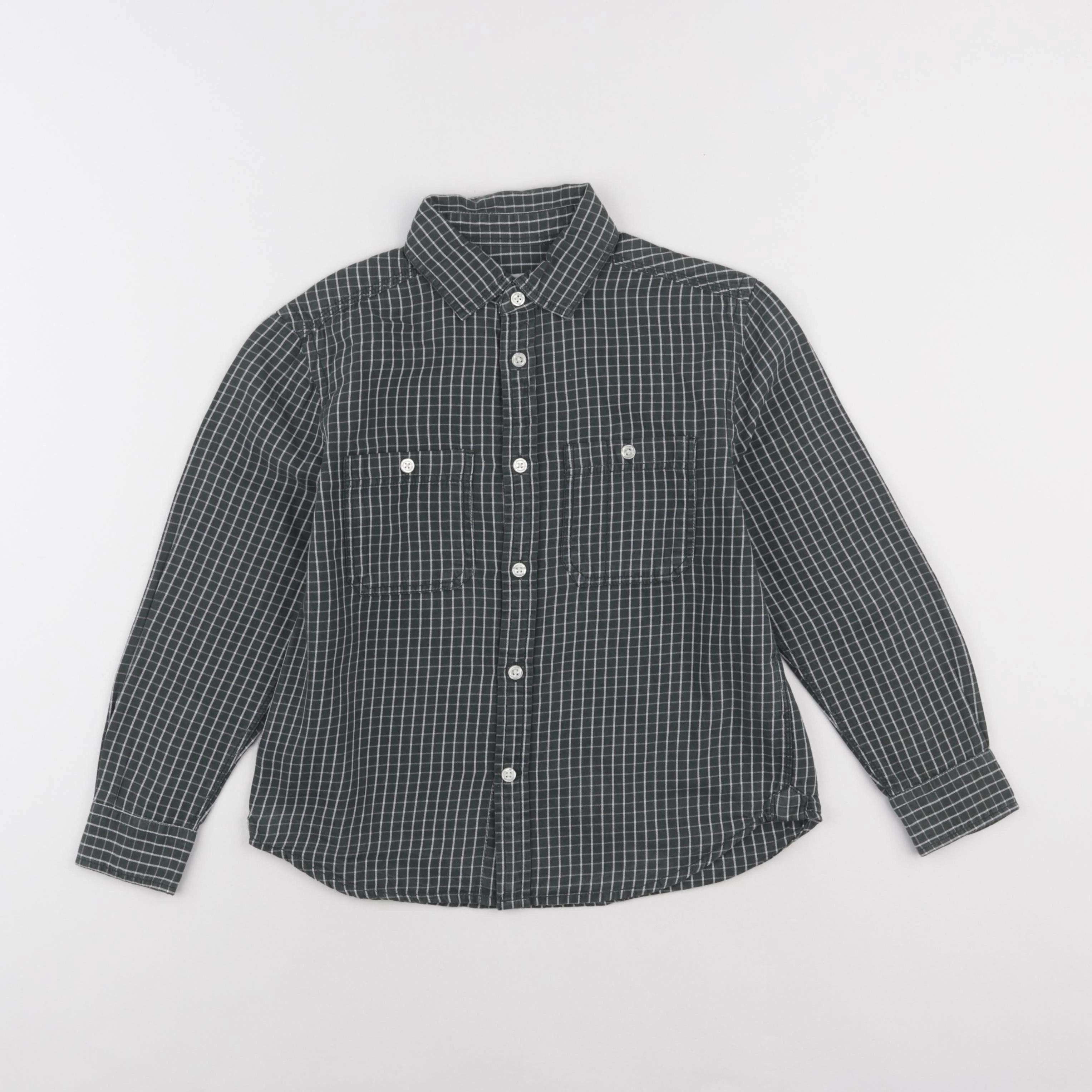 Cyrillus - chemise vert - 8 ans