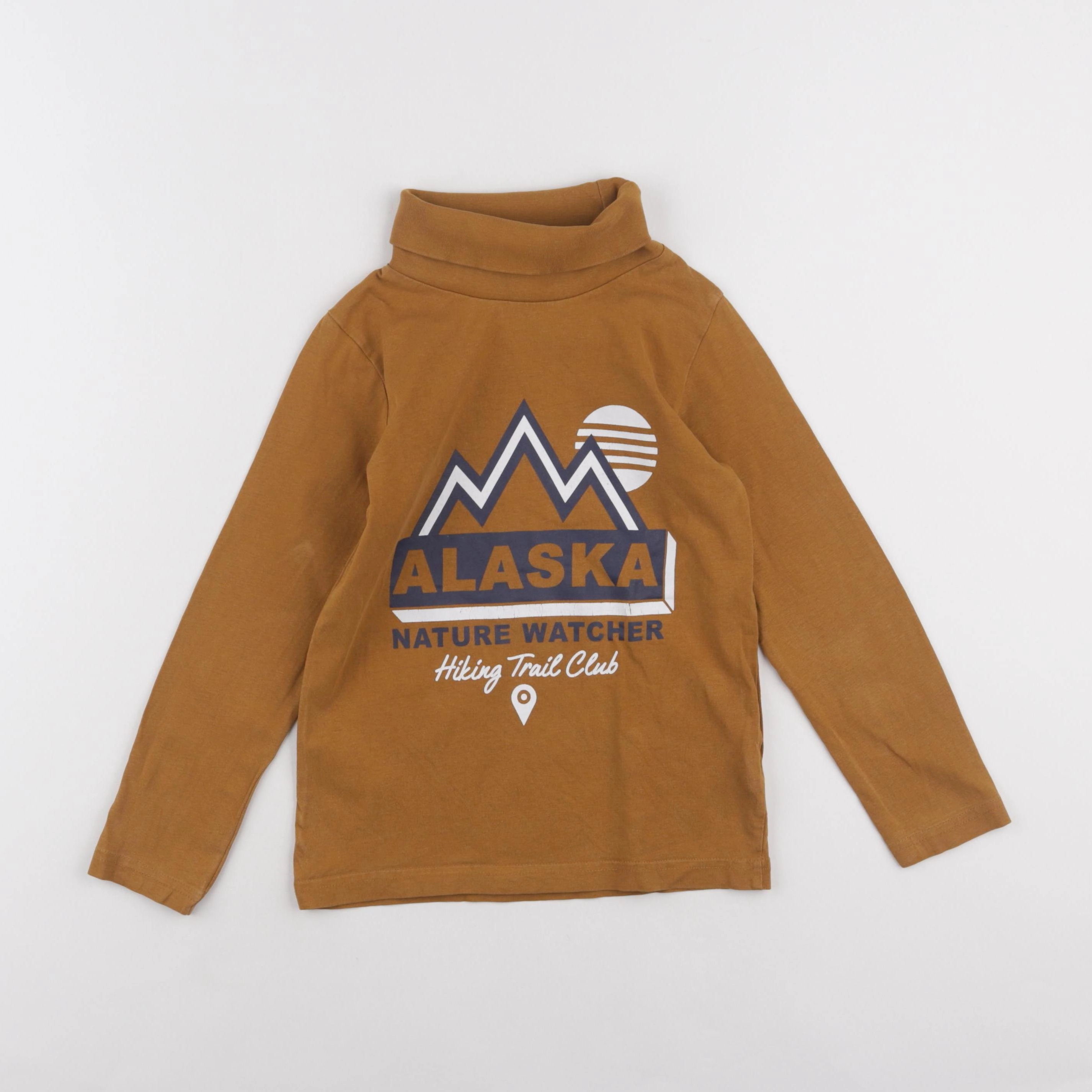 Tape à l'oeil - sous-pull marron - 6 ans