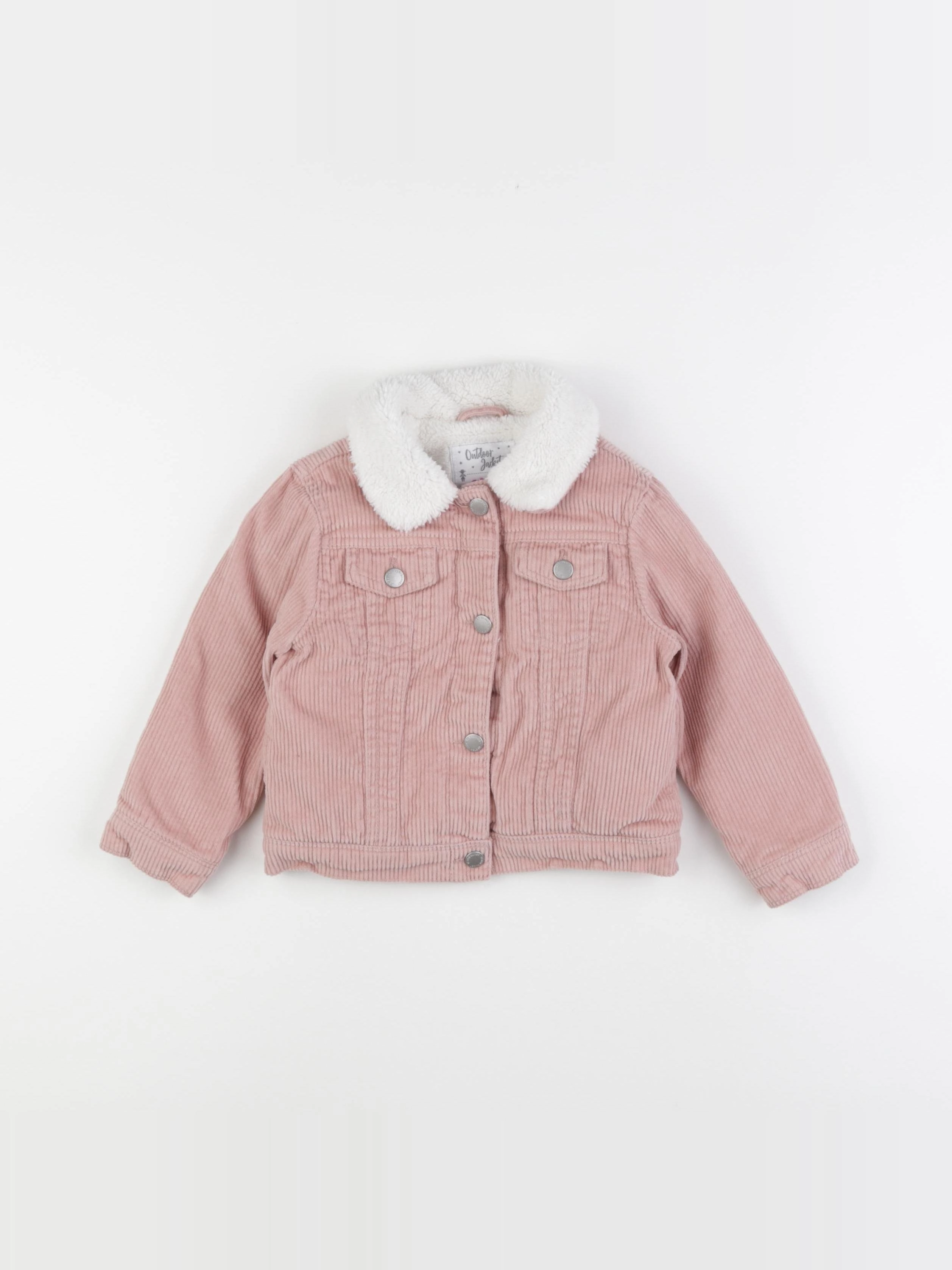 Vertbaudet - veste rose - 3 ans