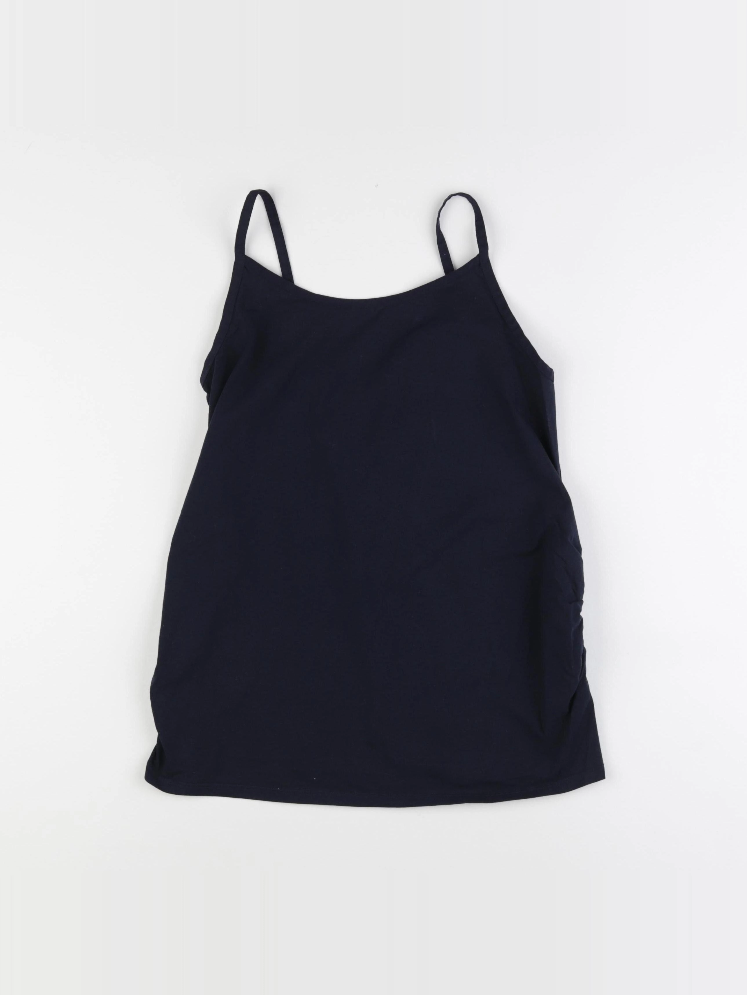 Kiabi - débardeur grossesse bleu - m