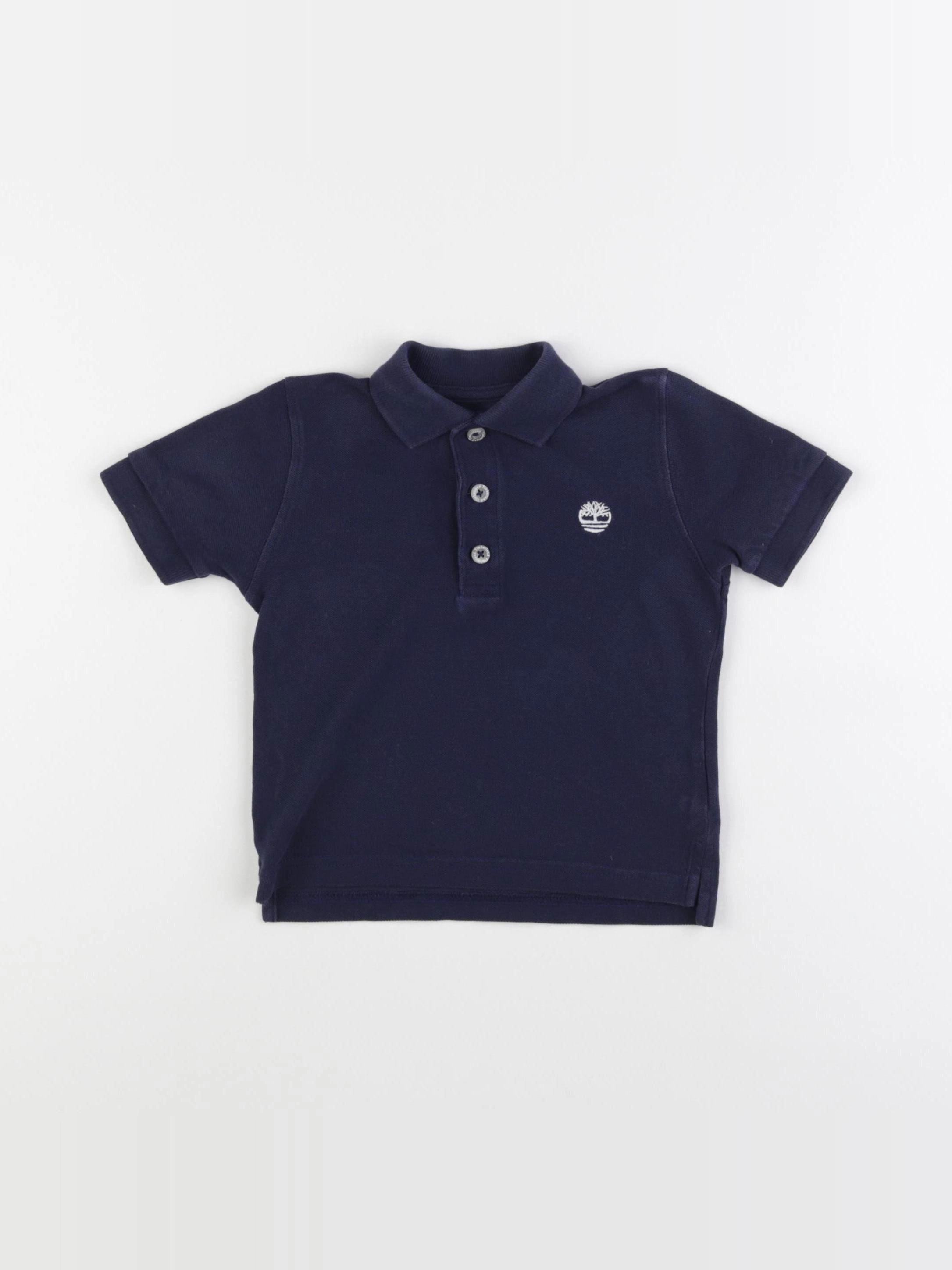Timberland - polo bleu - 2 ans
