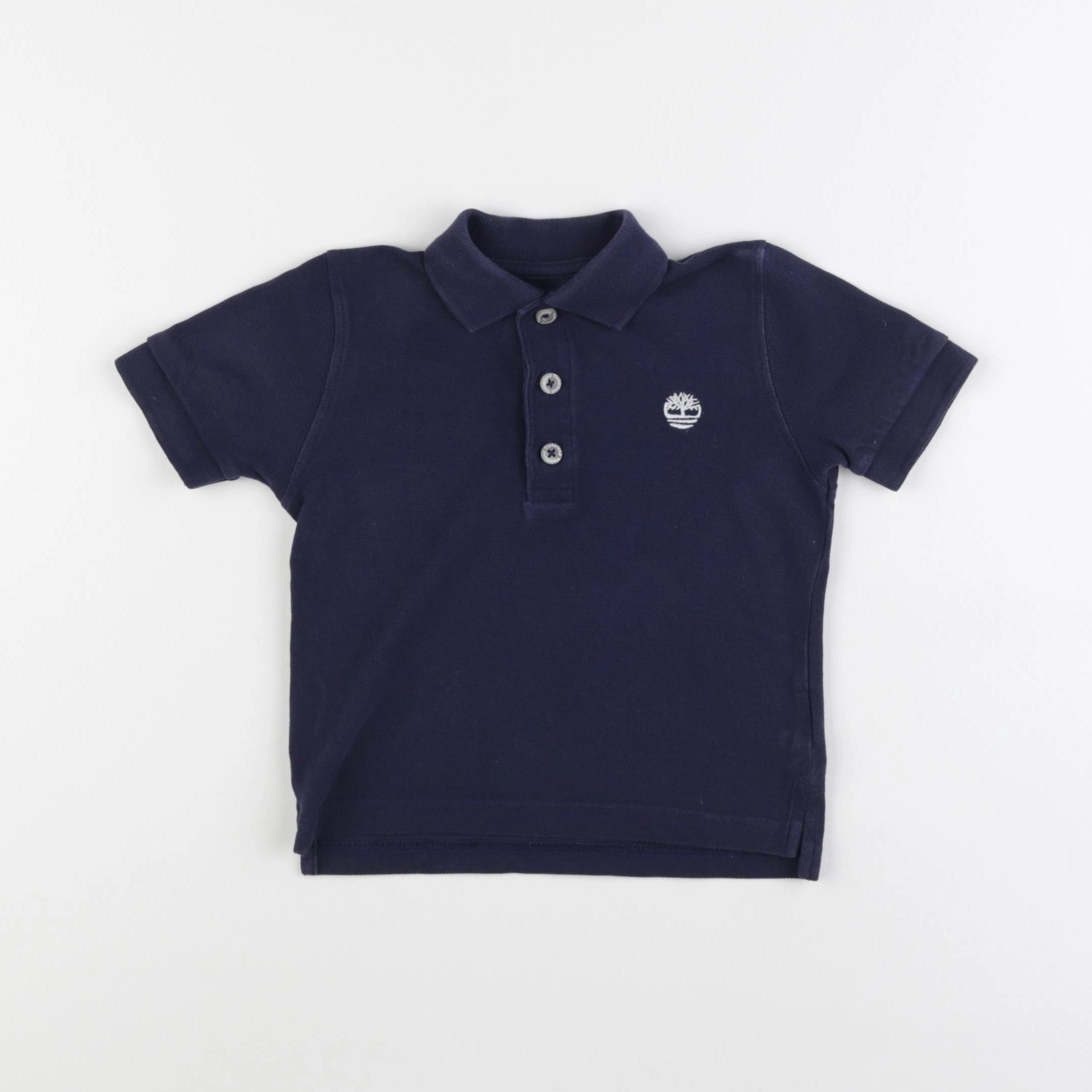 Timberland - polo bleu - 2 ans