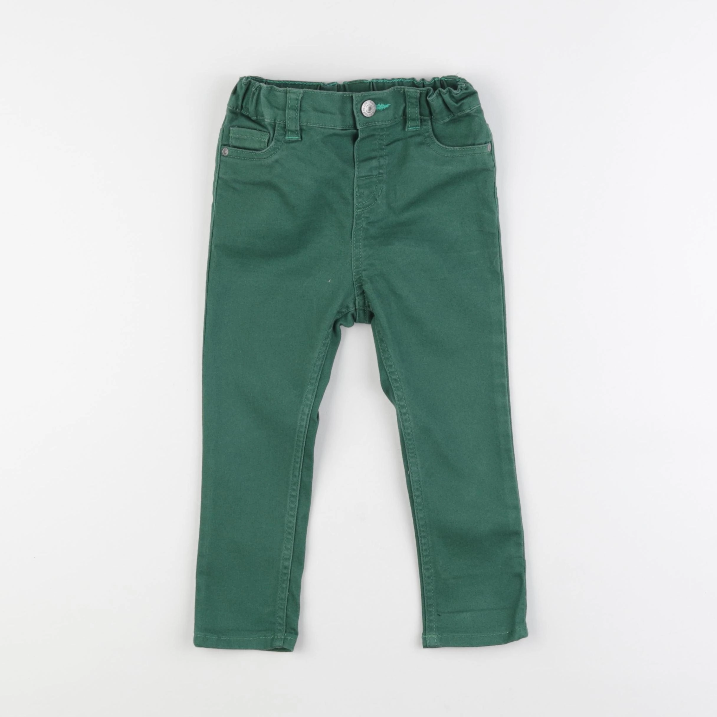 H&M - jean vert - 18/24 mois