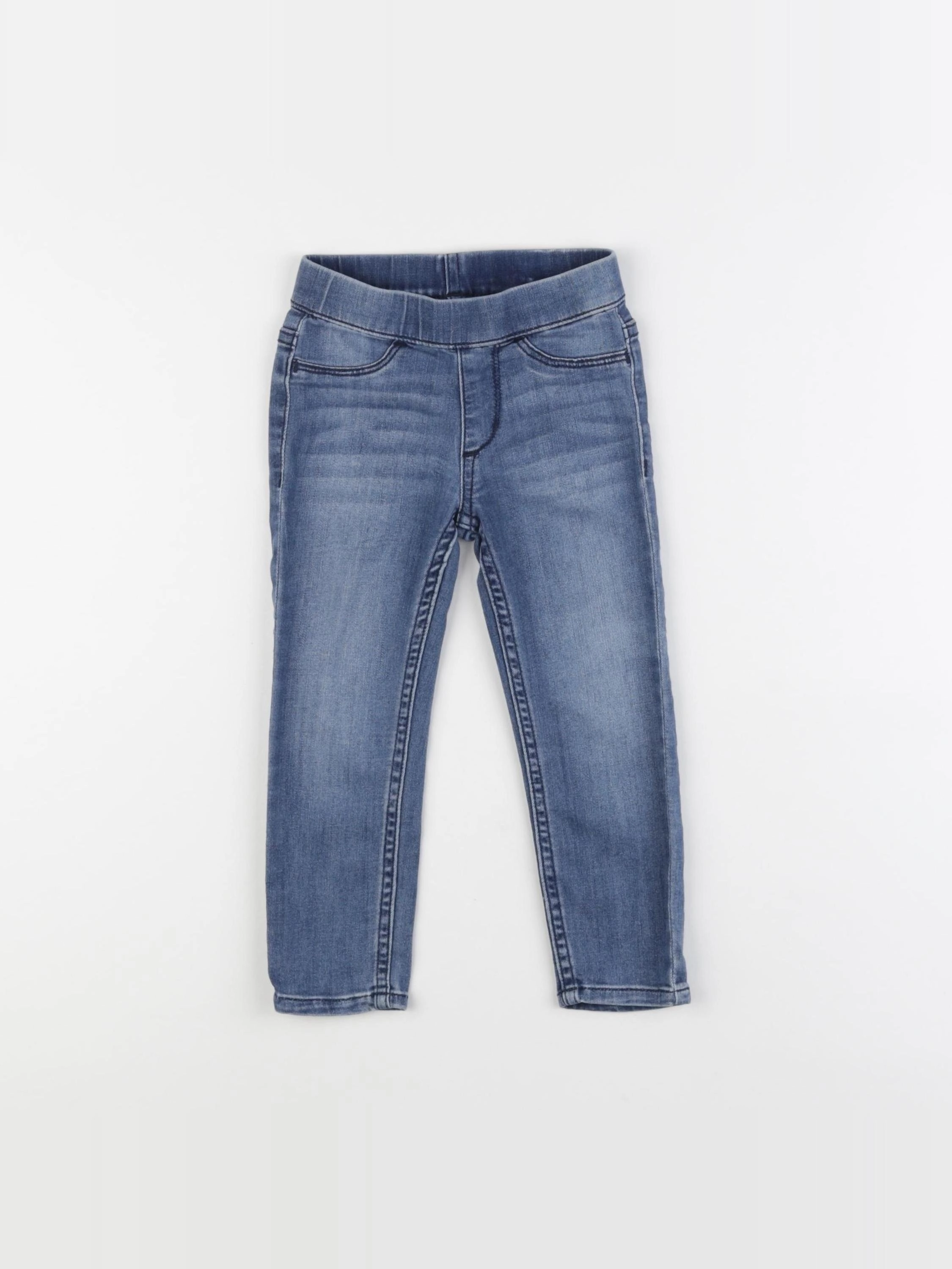 H&M - jegging bleu - 18/24 mois