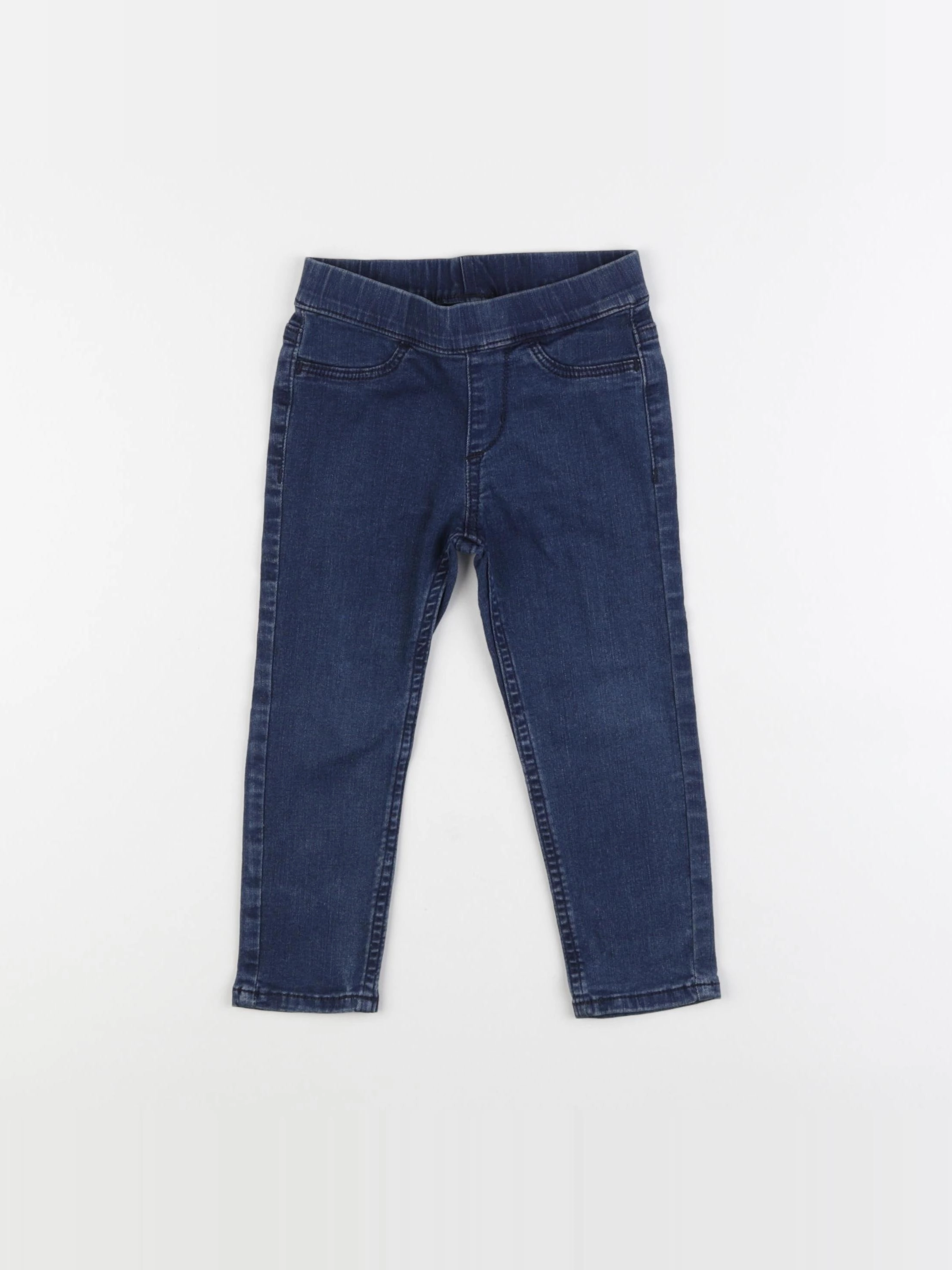 H&M - jegging bleu - 18/24 mois