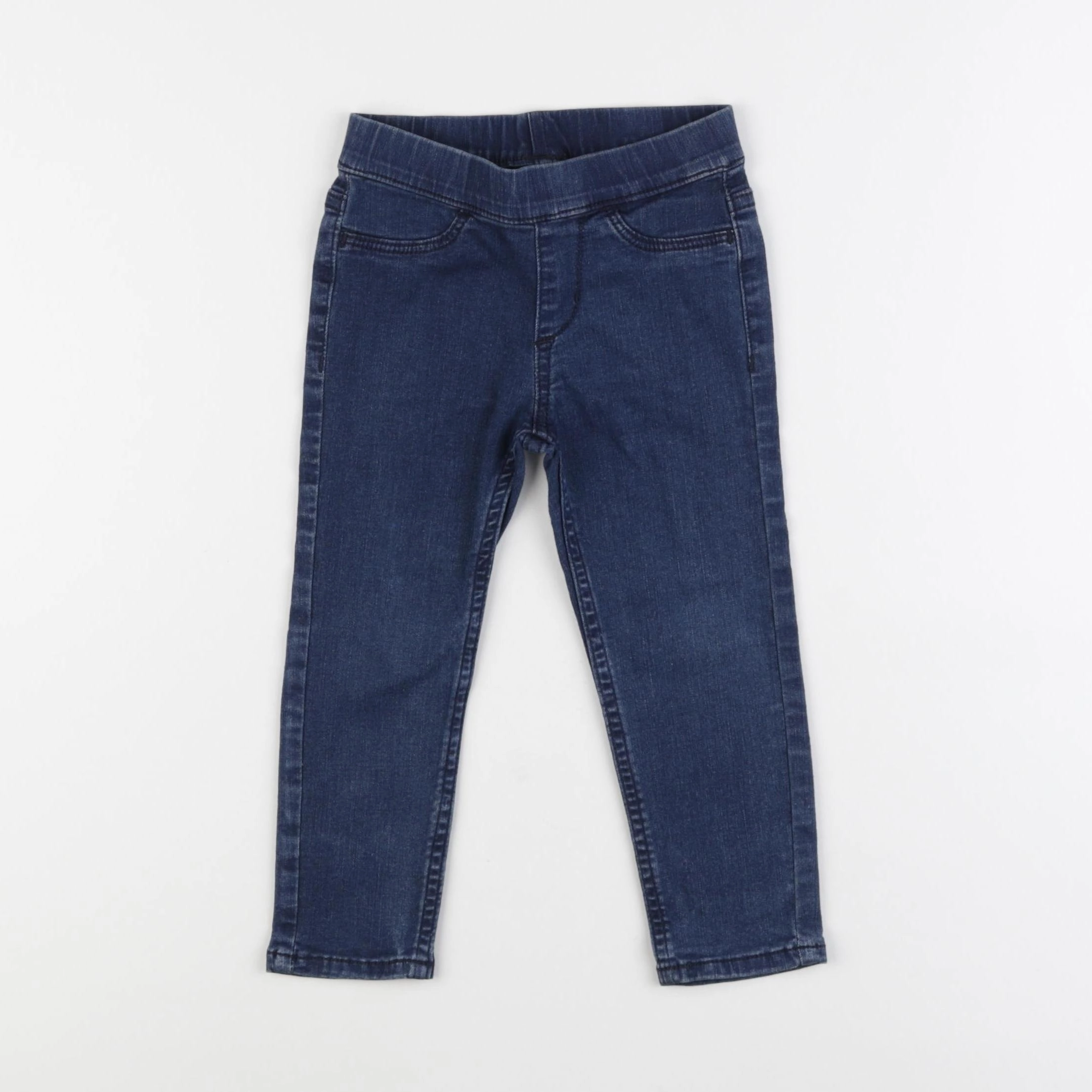 H&M - jegging bleu - 18/24 mois