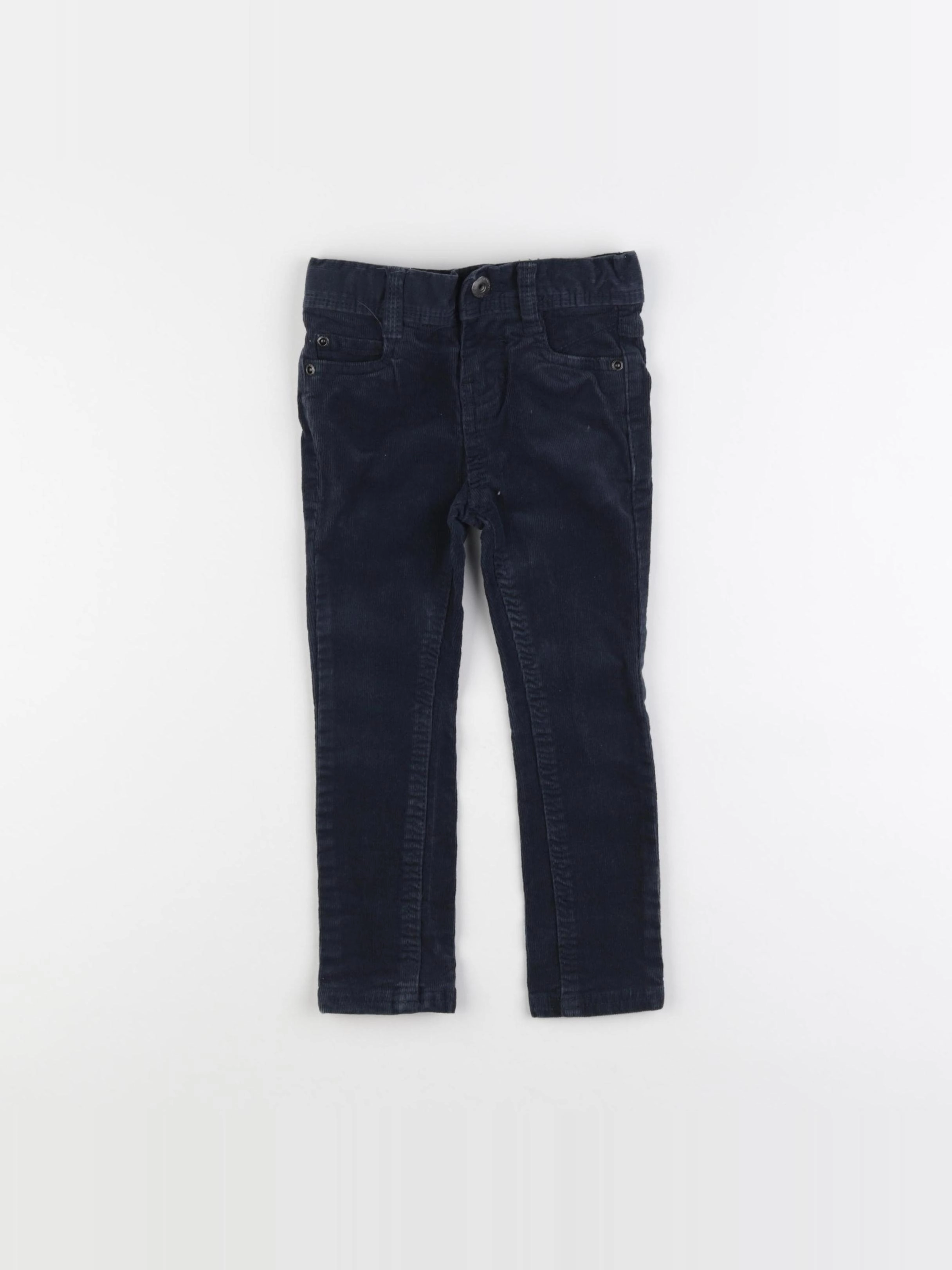 Vertbaudet - pantalon bleu - 3 ans