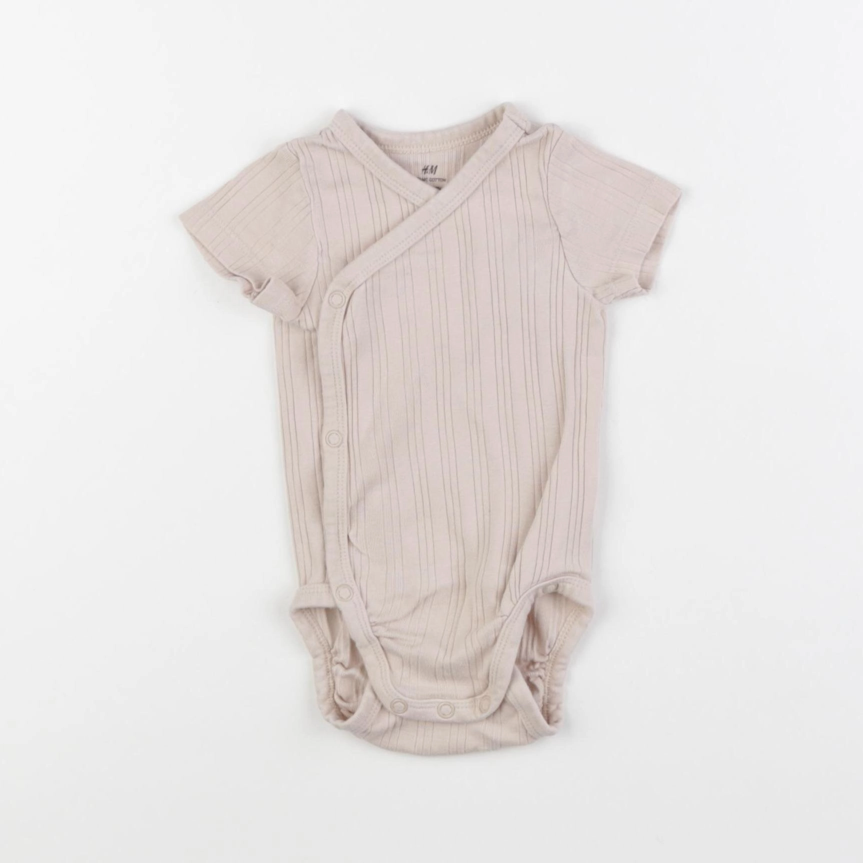 H&M - body beige - 3 mois