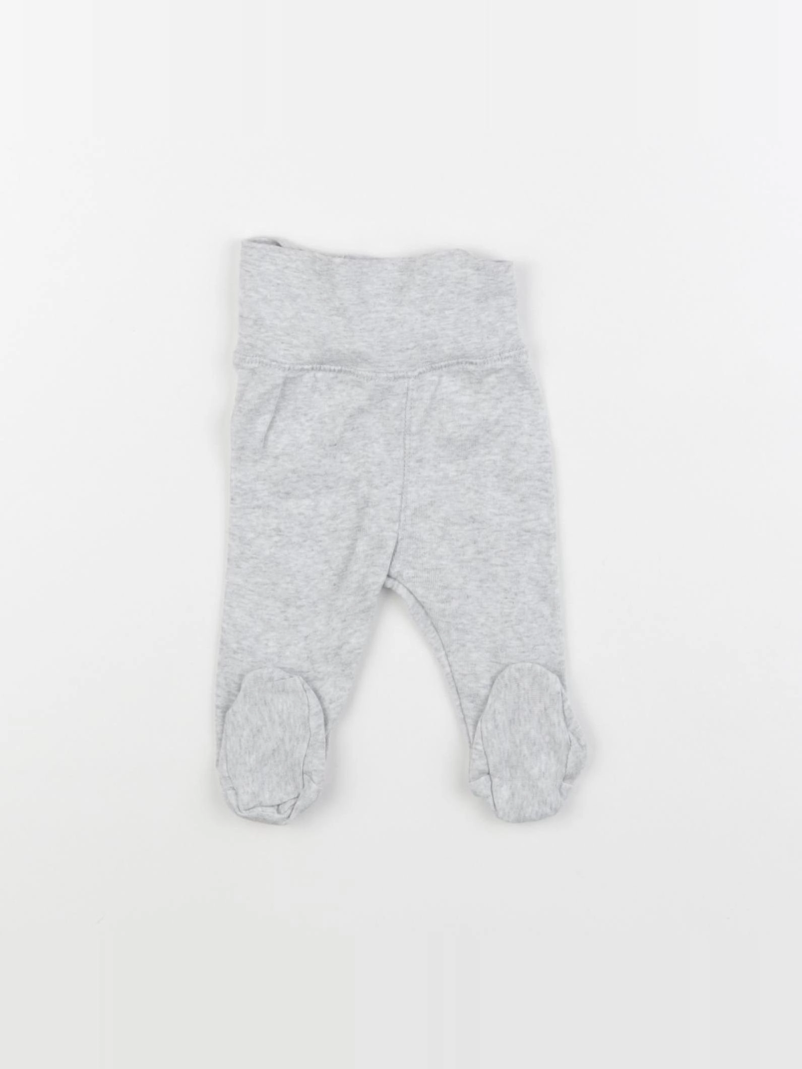 H&M - legging gris - 0/1 mois