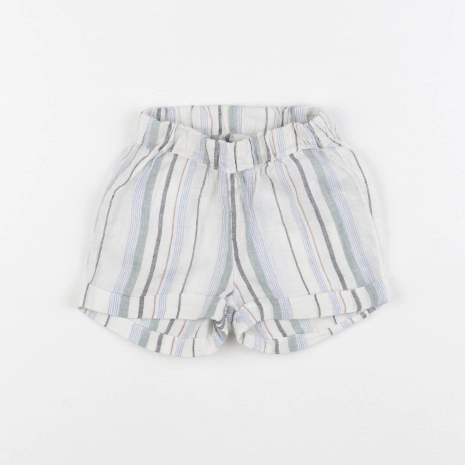 H&M - short multicolore - 3/6 mois