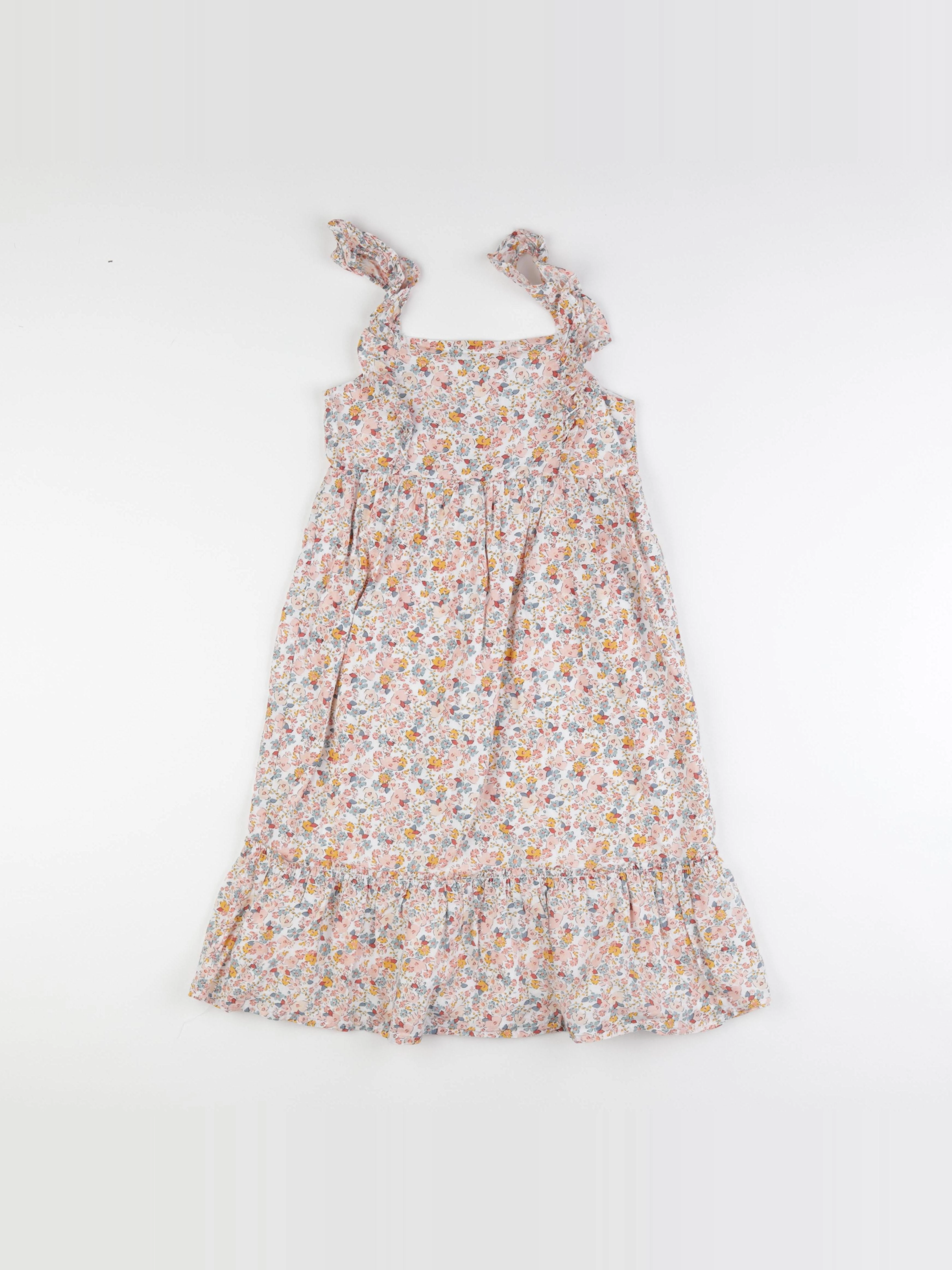 Vertbaudet - robe multicolore - 8 ans