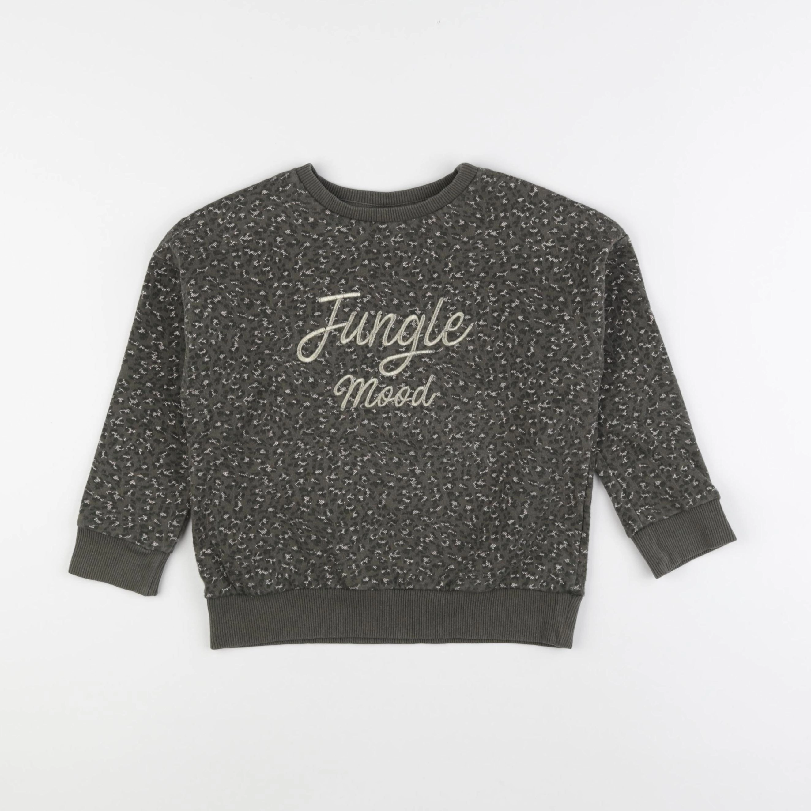Tape à l'oeil - sweat or, vert - 6 ans