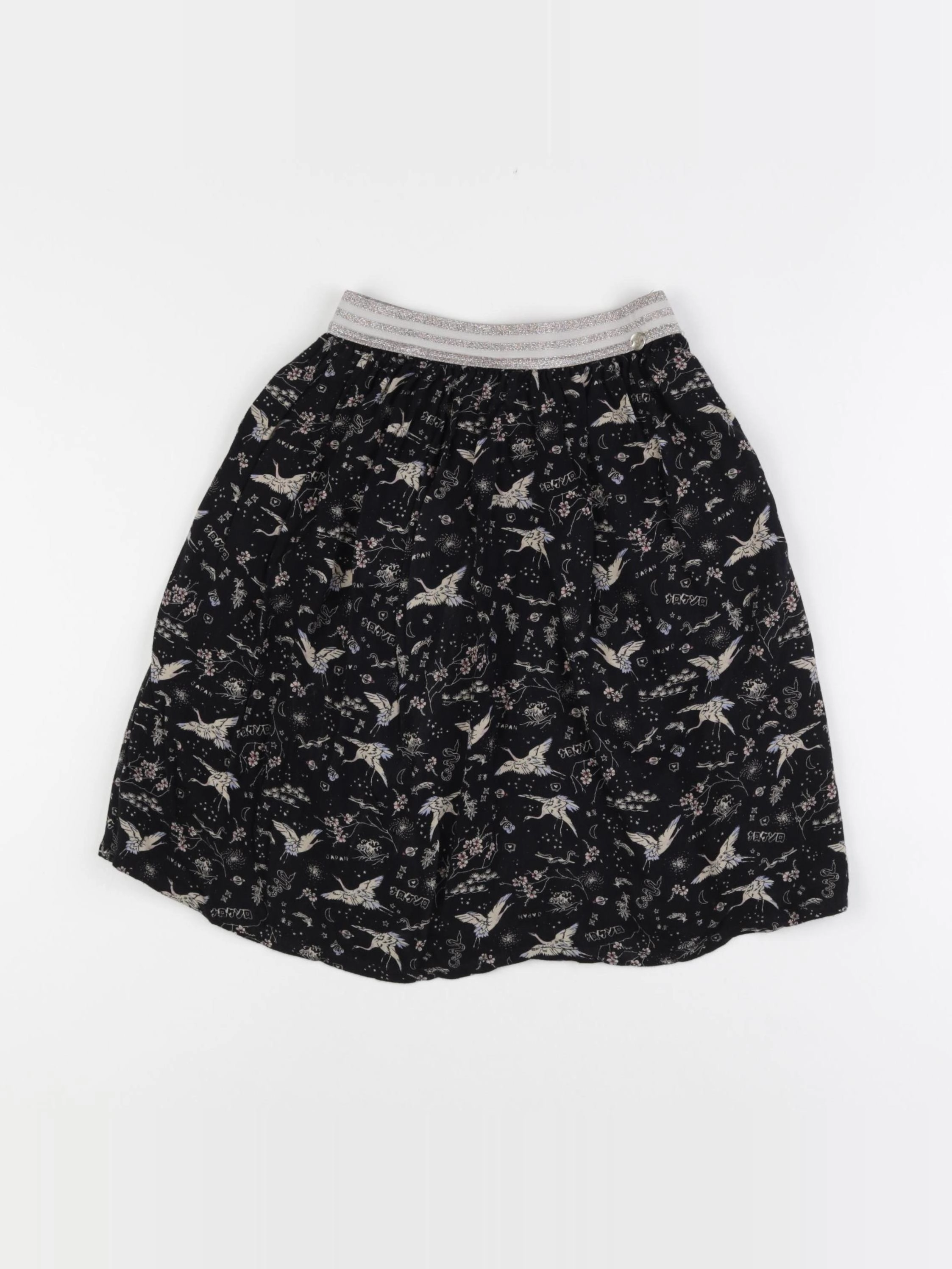 IKKS - jupe noir - 6 ans