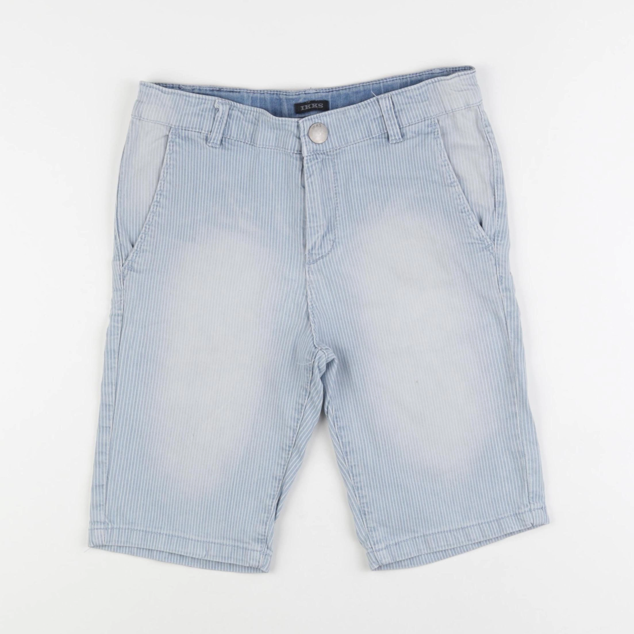 IKKS - short bleu - 10 ans