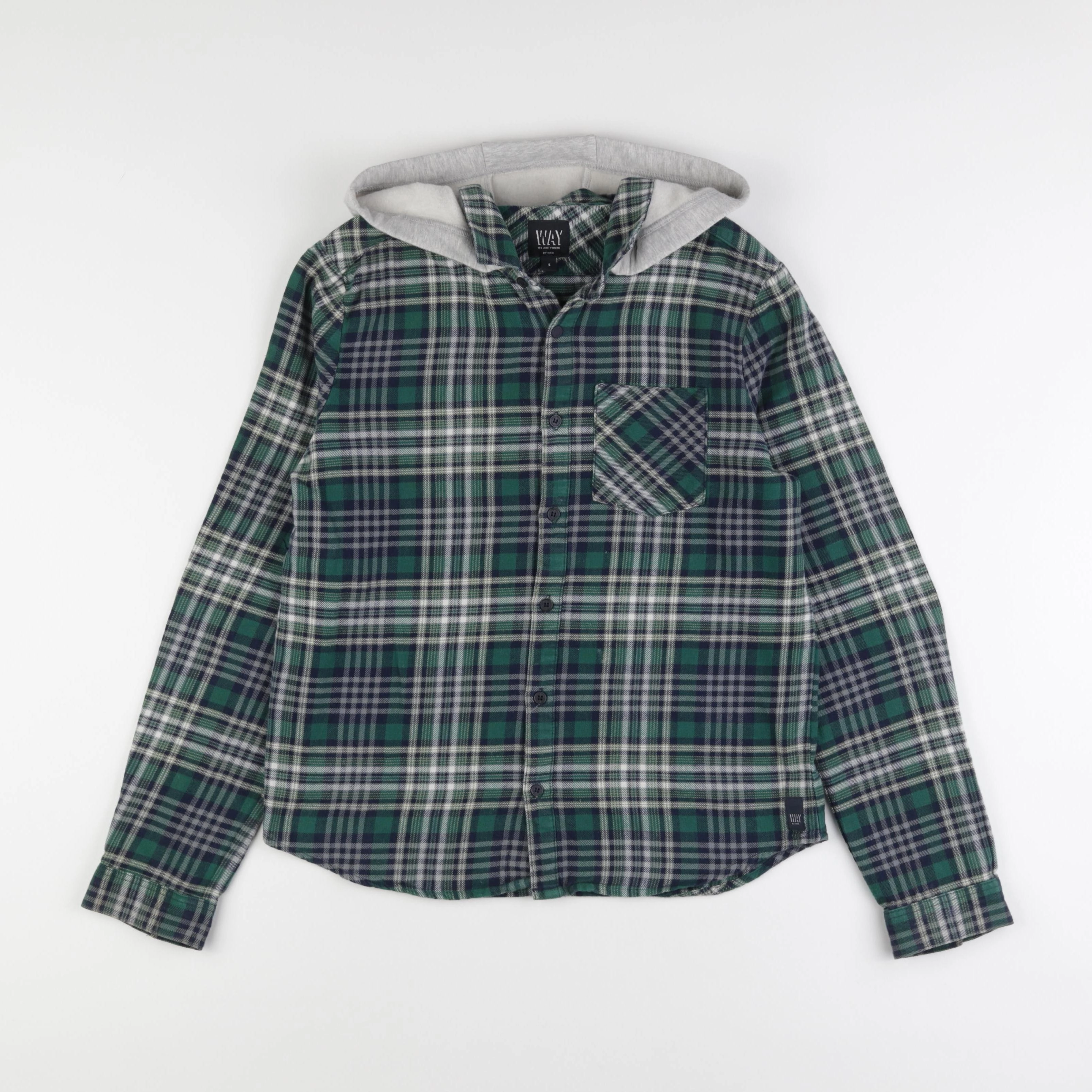 IKKS - chemise vert - 14 ans