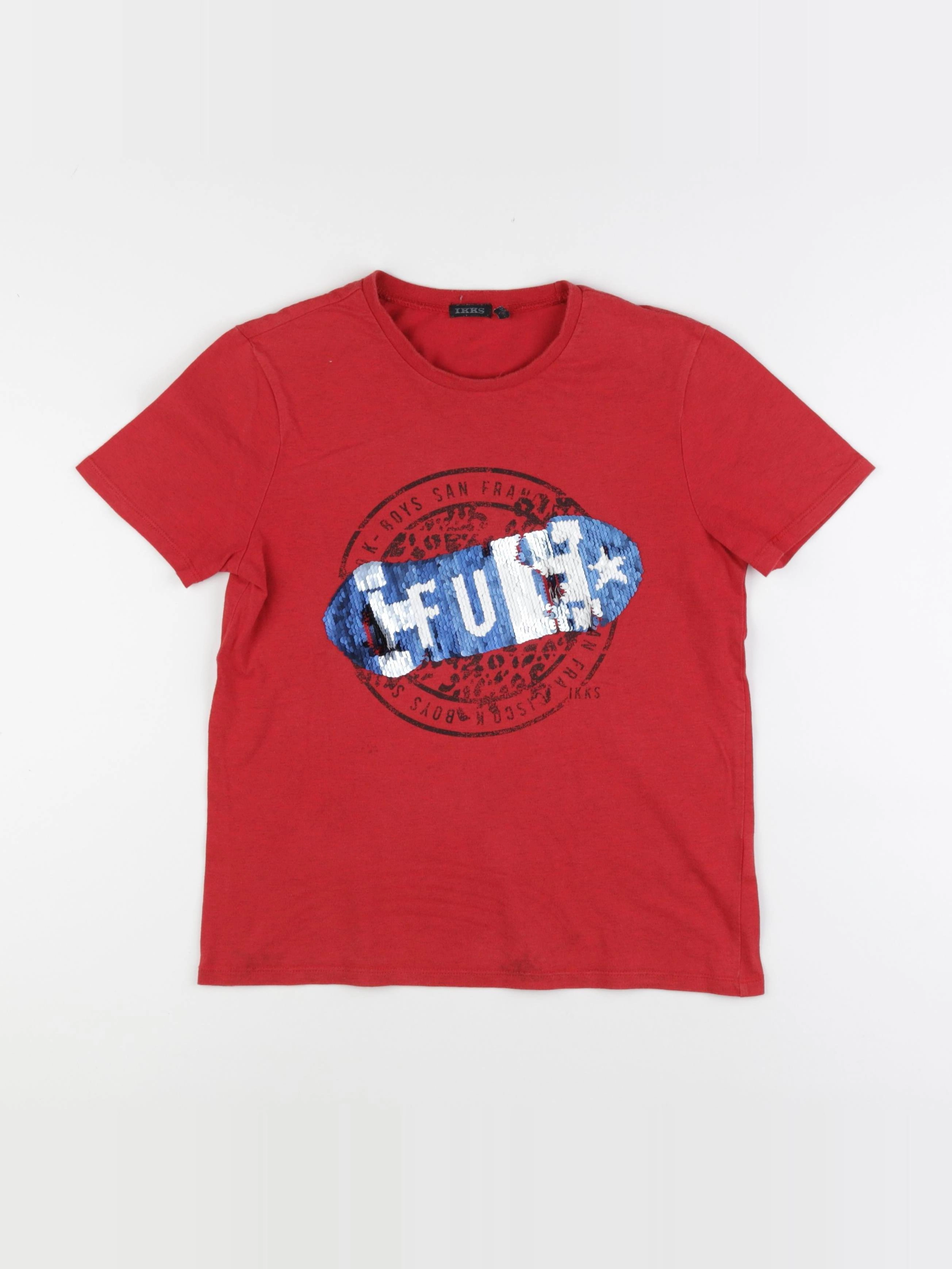 IKKS - tee-shirt multicolore - 12 ans