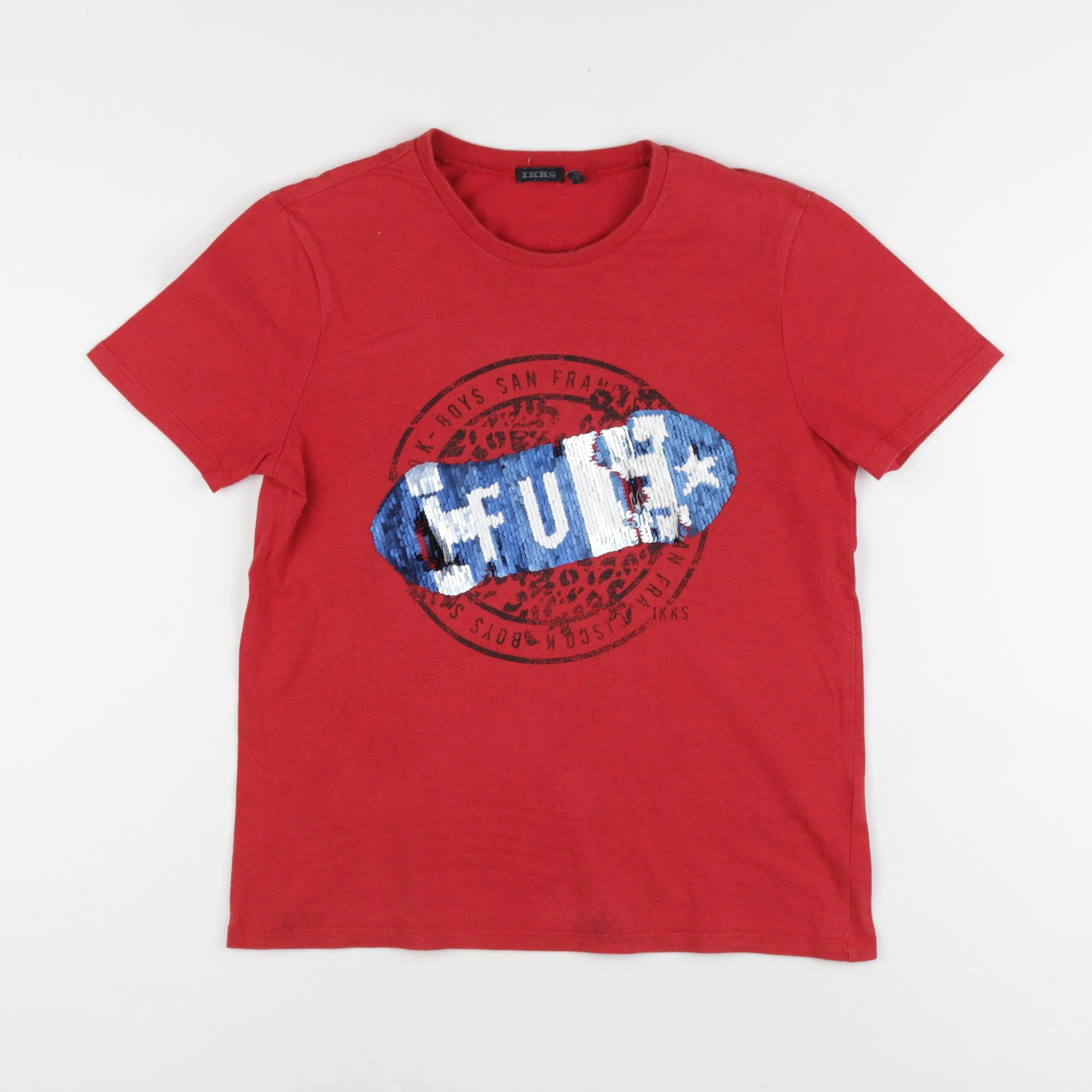 IKKS - tee-shirt multicolore - 12 ans
