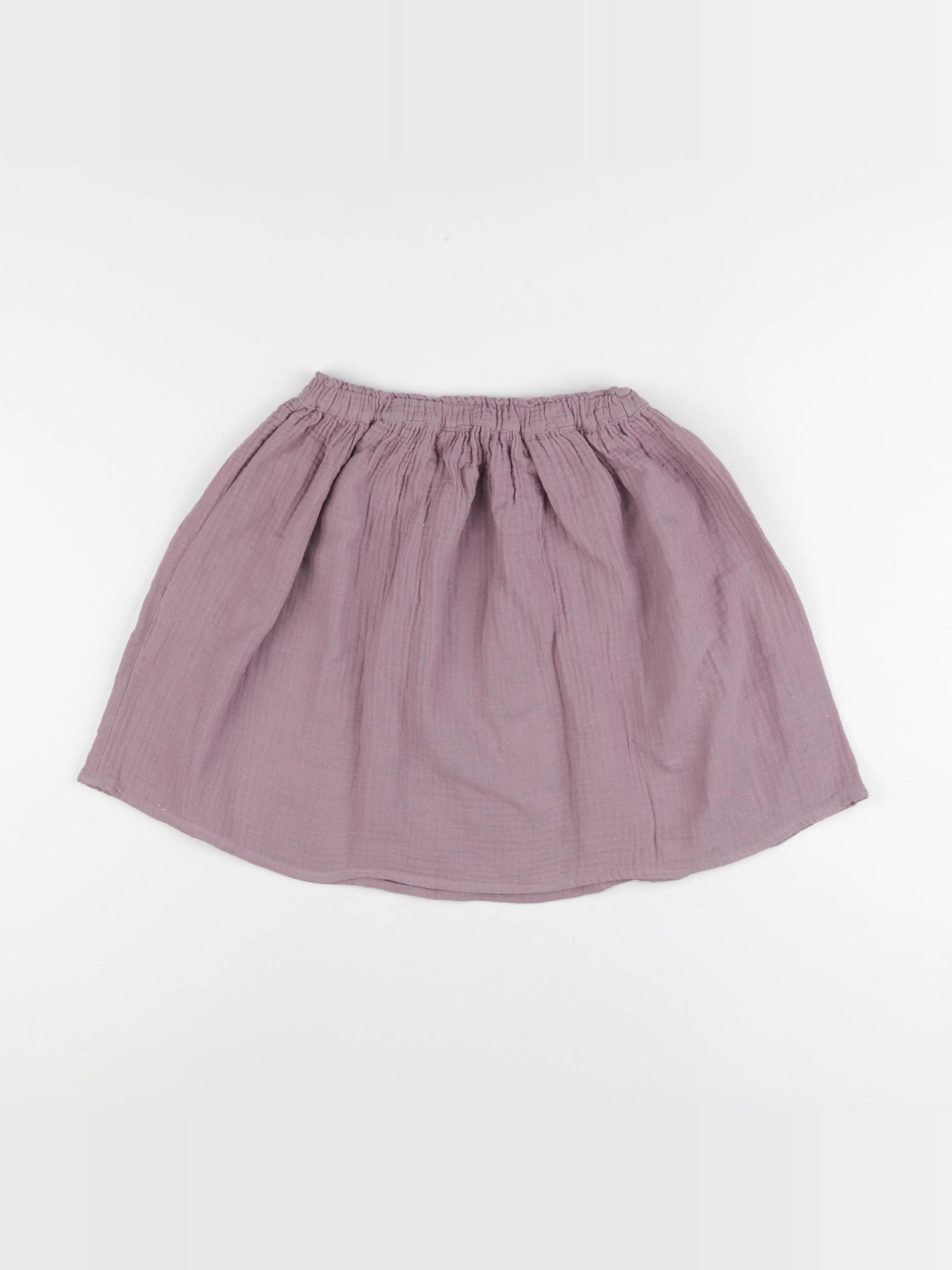 Little Cigogne - jupe violet - 10 ans