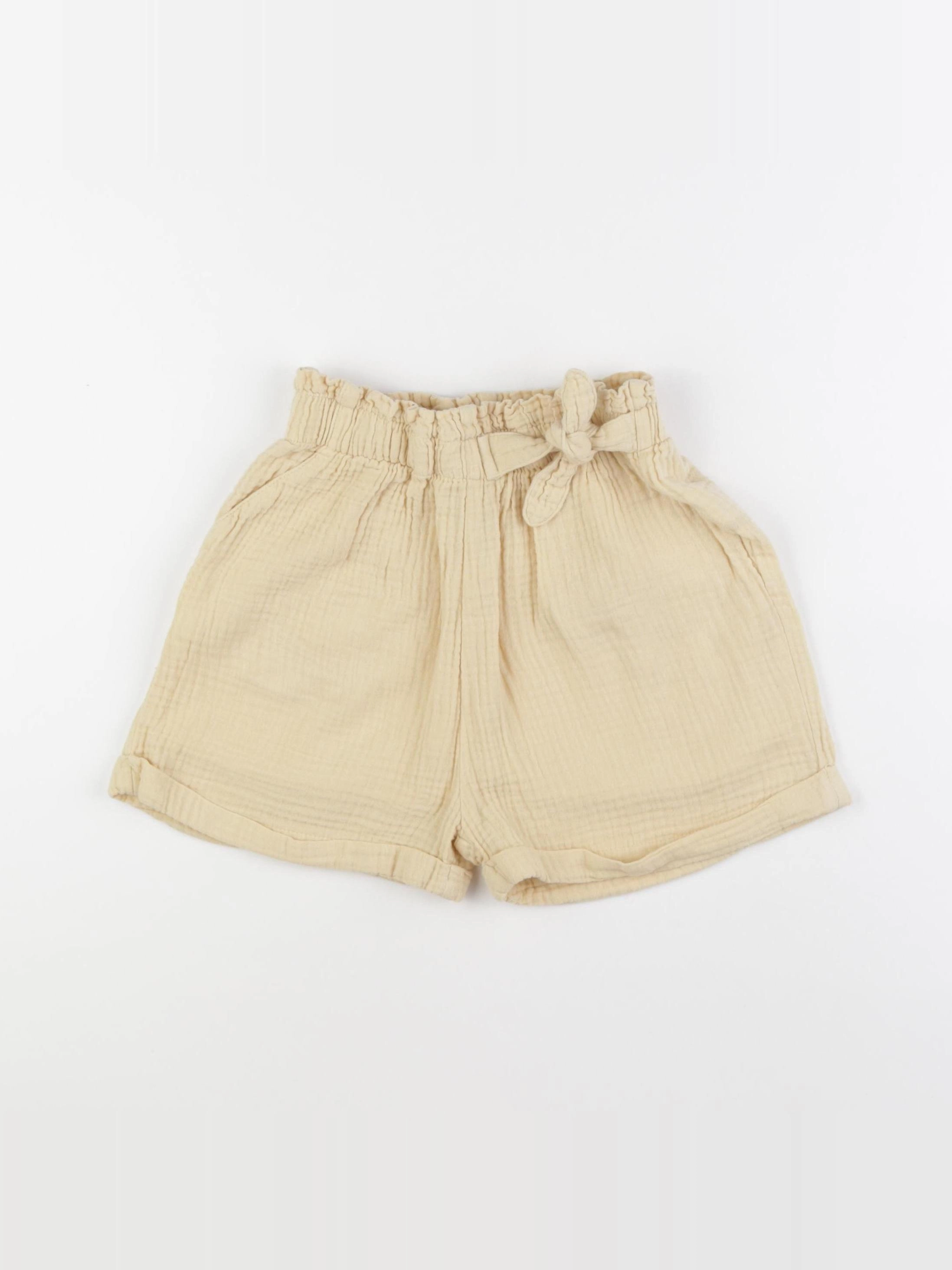 Vertbaudet - short jaune - 10 ans