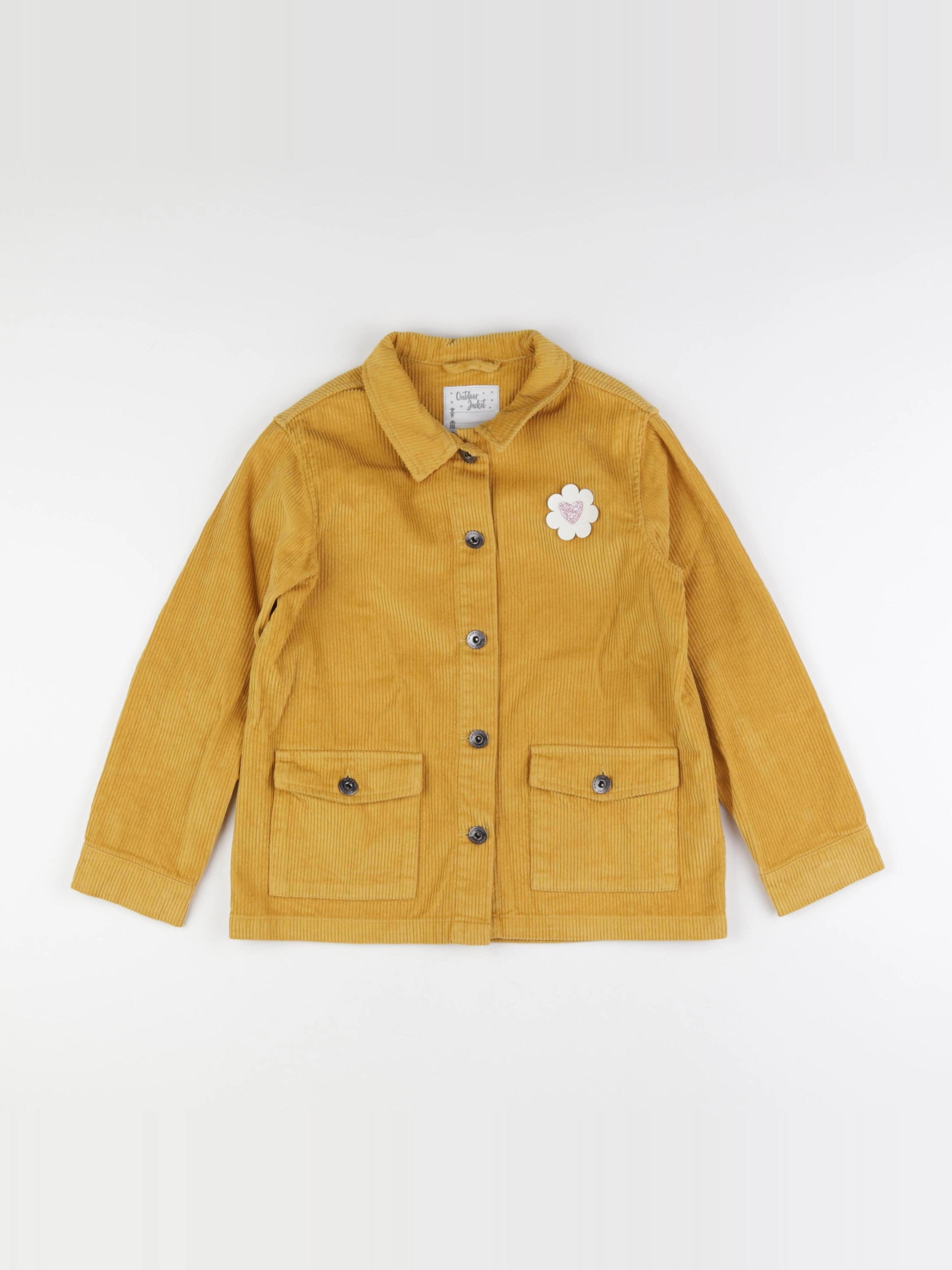 Vertbaudet - veste jaune - 10 ans