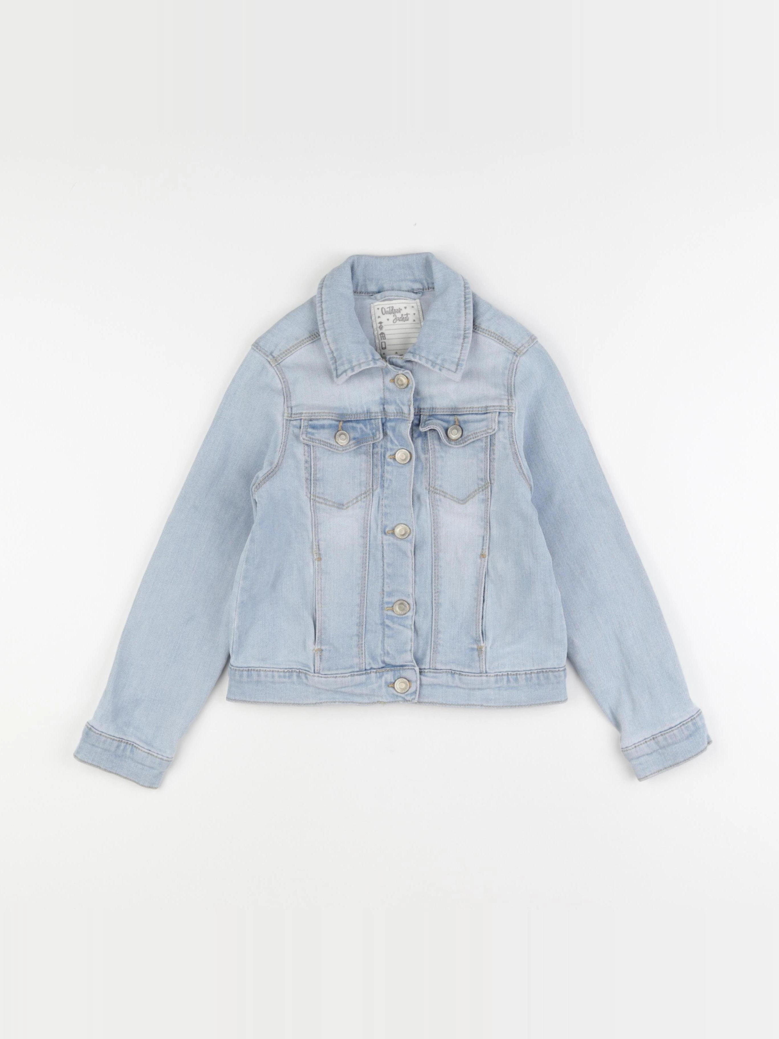 Vertbaudet - veste bleu - 7 ans